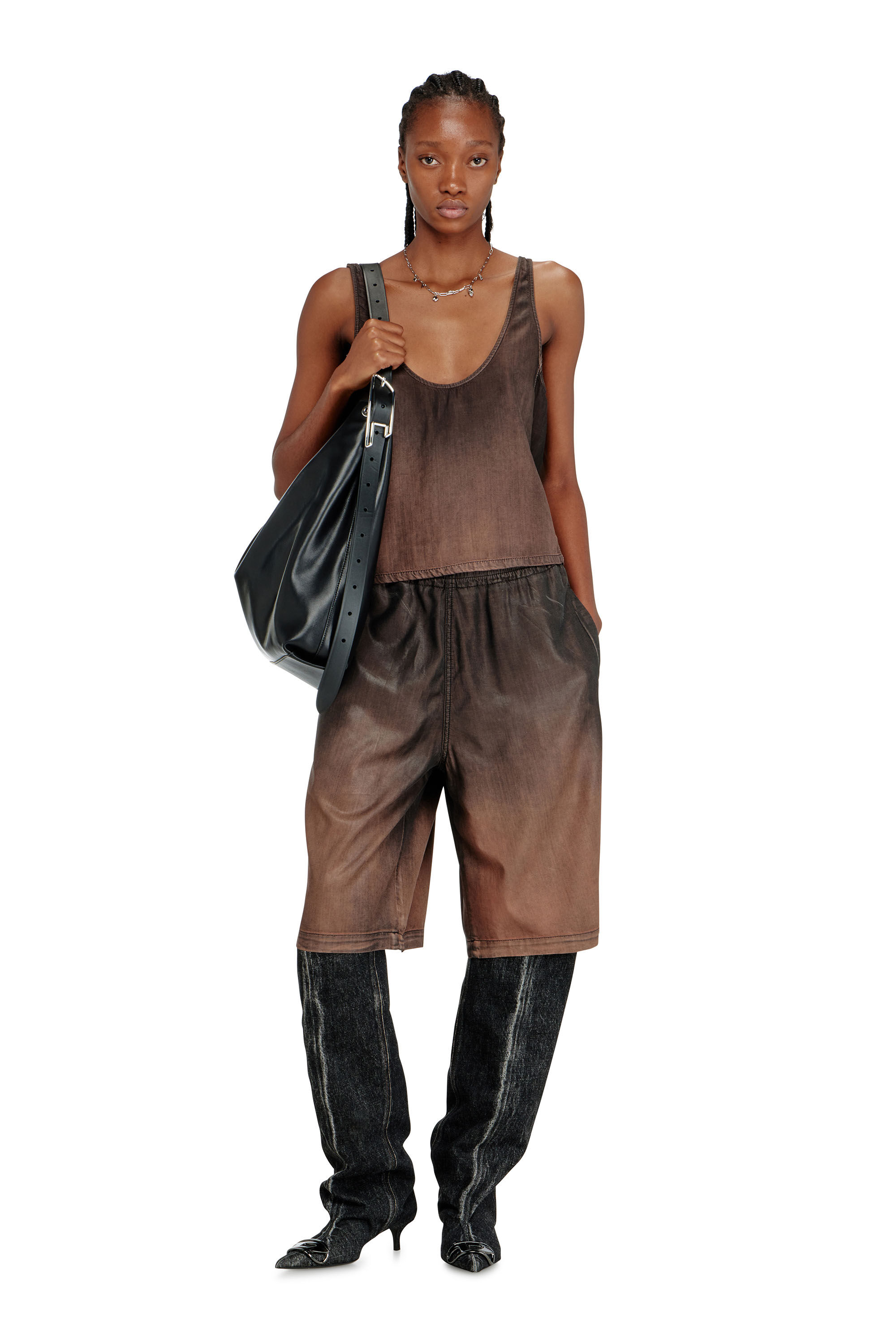 D-Line-Leather hobo bag