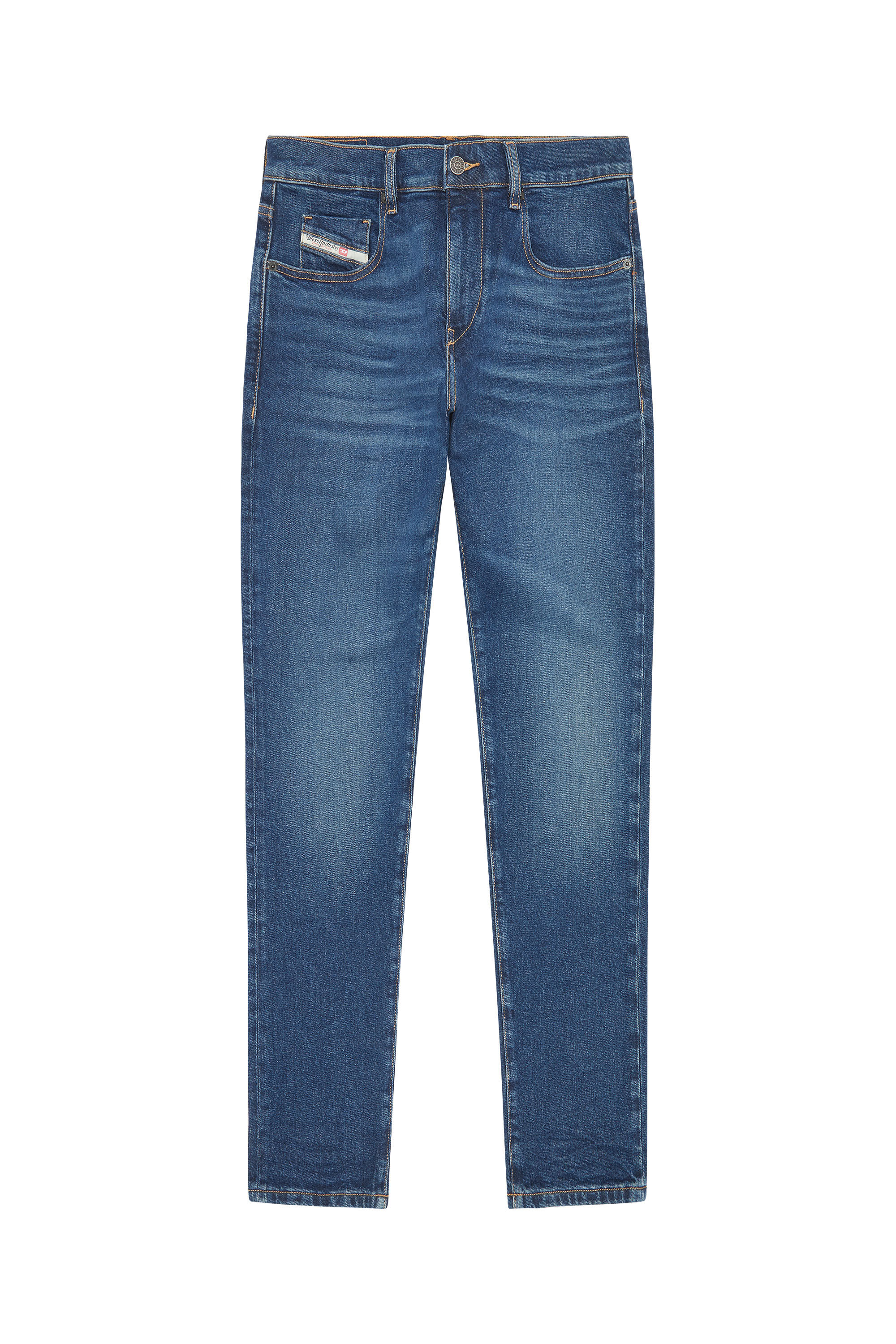 Diesel - Slim Jeans 2019 D-Strukt 0GYCS, Dark Blue - Image 2