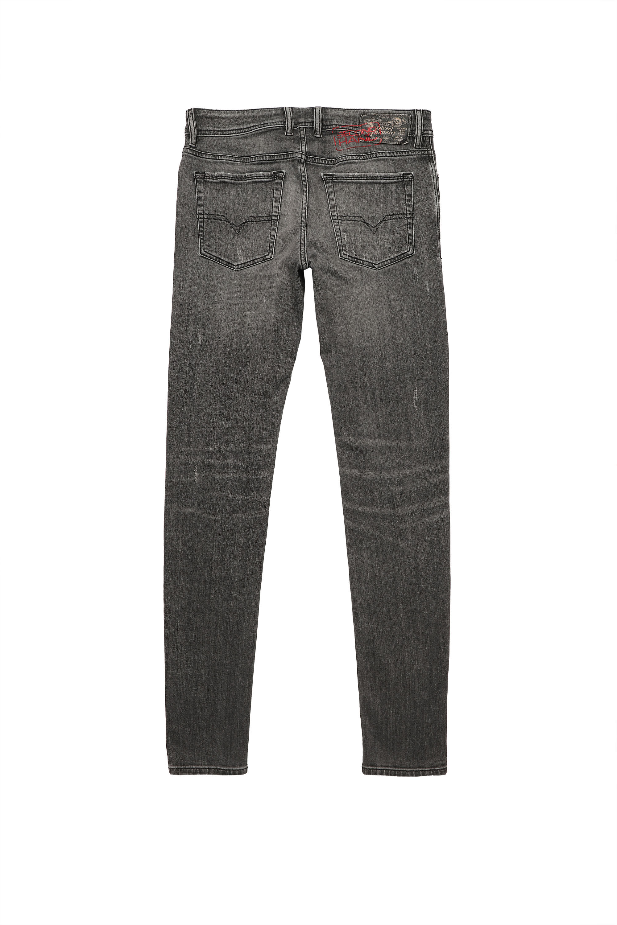 Diesel - TROXER, Man's Diesel Man - Jeans Light grey in Black/Dark grey - 2