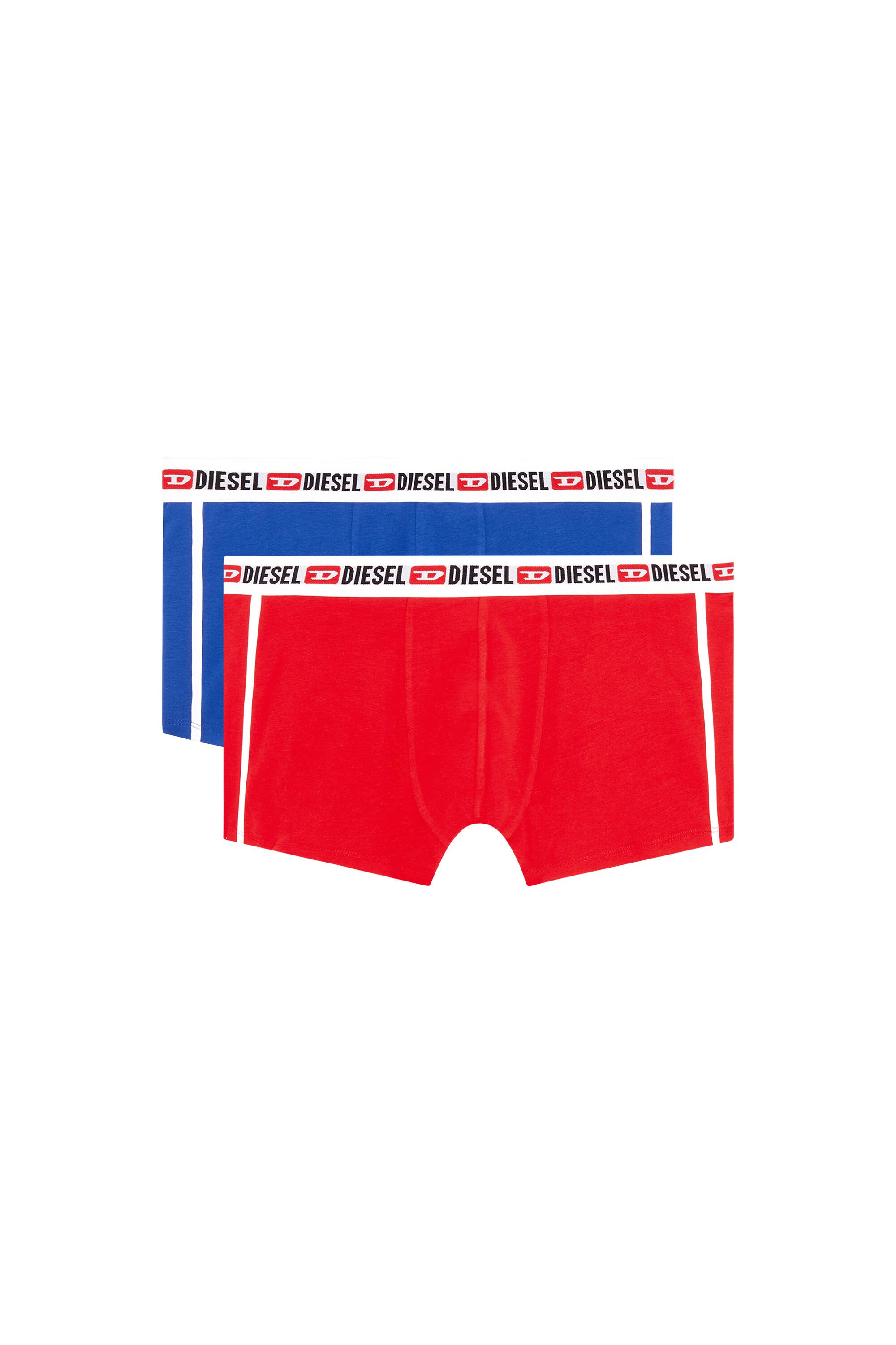 Diesel - UMBX-SHAWNTWOPACK BOXERS, Blue/Red - Image 4