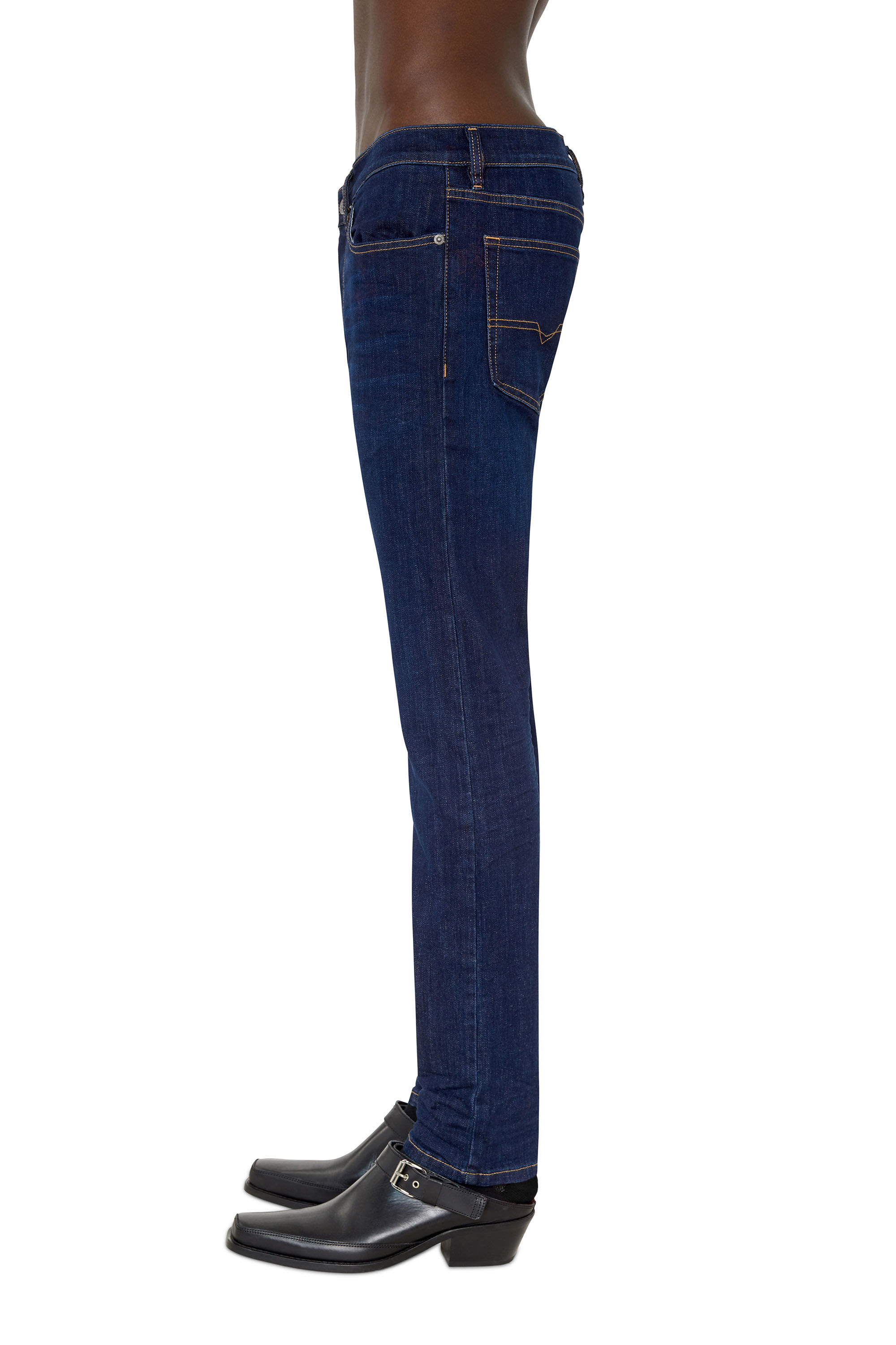 Diesel - Slim Jeans D-Luster 0IHAQ, Dark Blue - Image 5