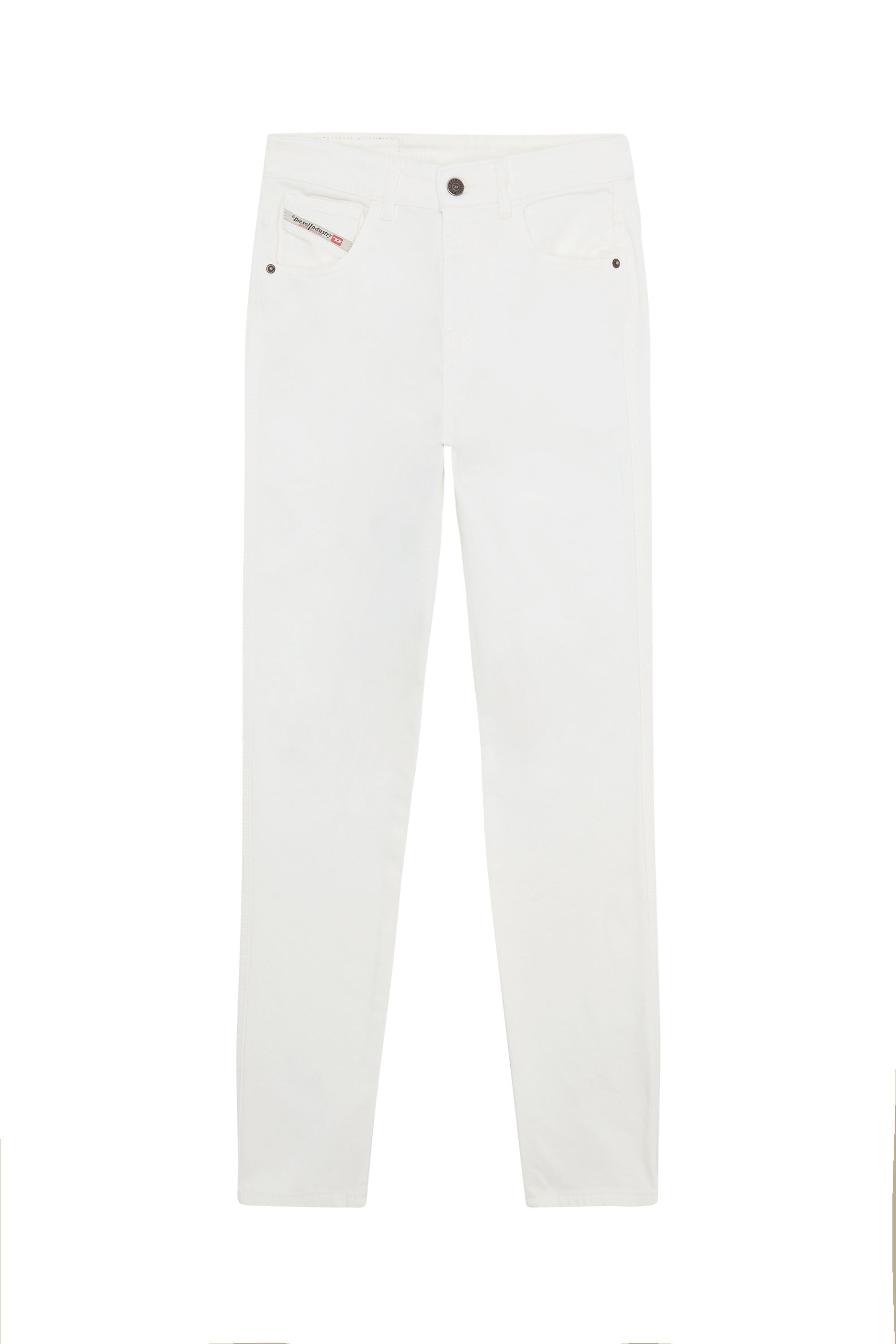 Diesel - Straight Jeans 1994 09D63, White - Image 2