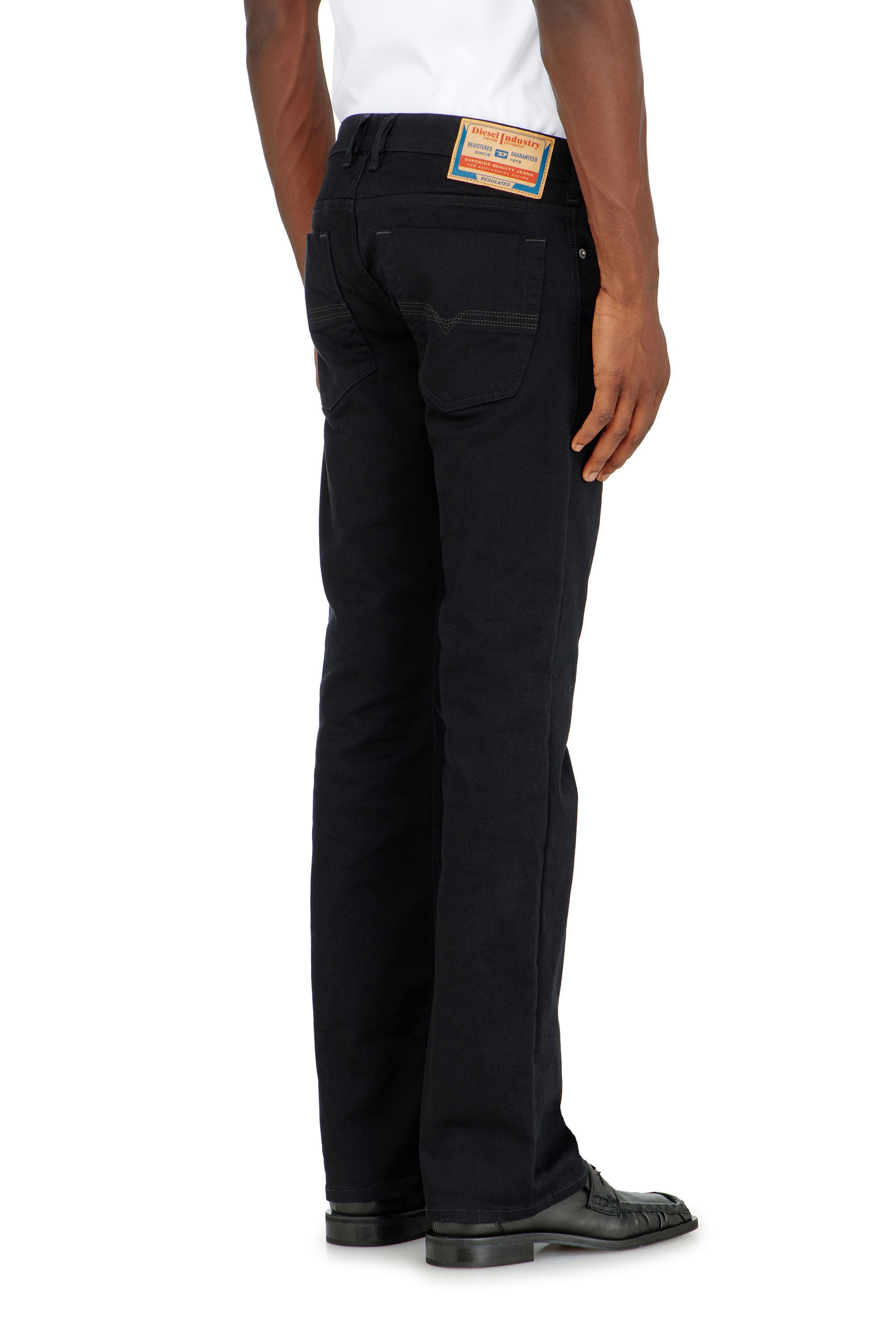 Diesel - Man's Bootcut Jeans 2007 Zatiny 0688H, Black/Dark grey - 5