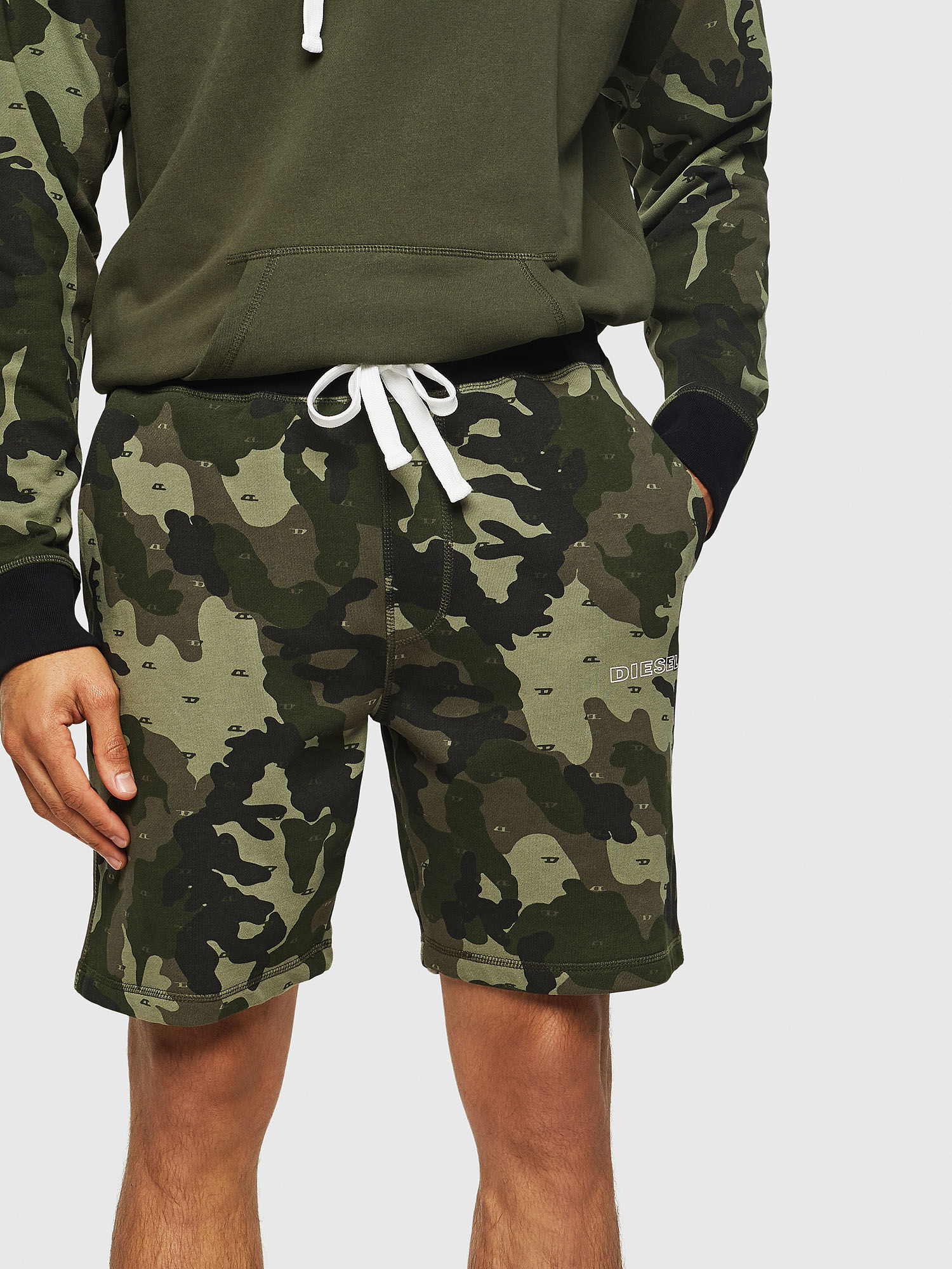 diesel camo shorts