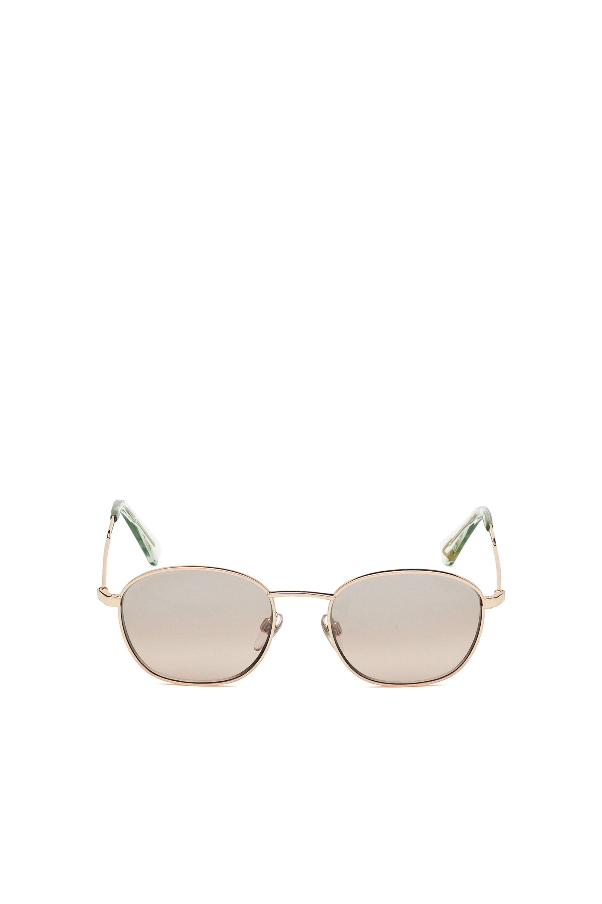 Diesel - DL0307, Unisex's Unisex sunglasses with rounded silhouette in Face Powder - 1