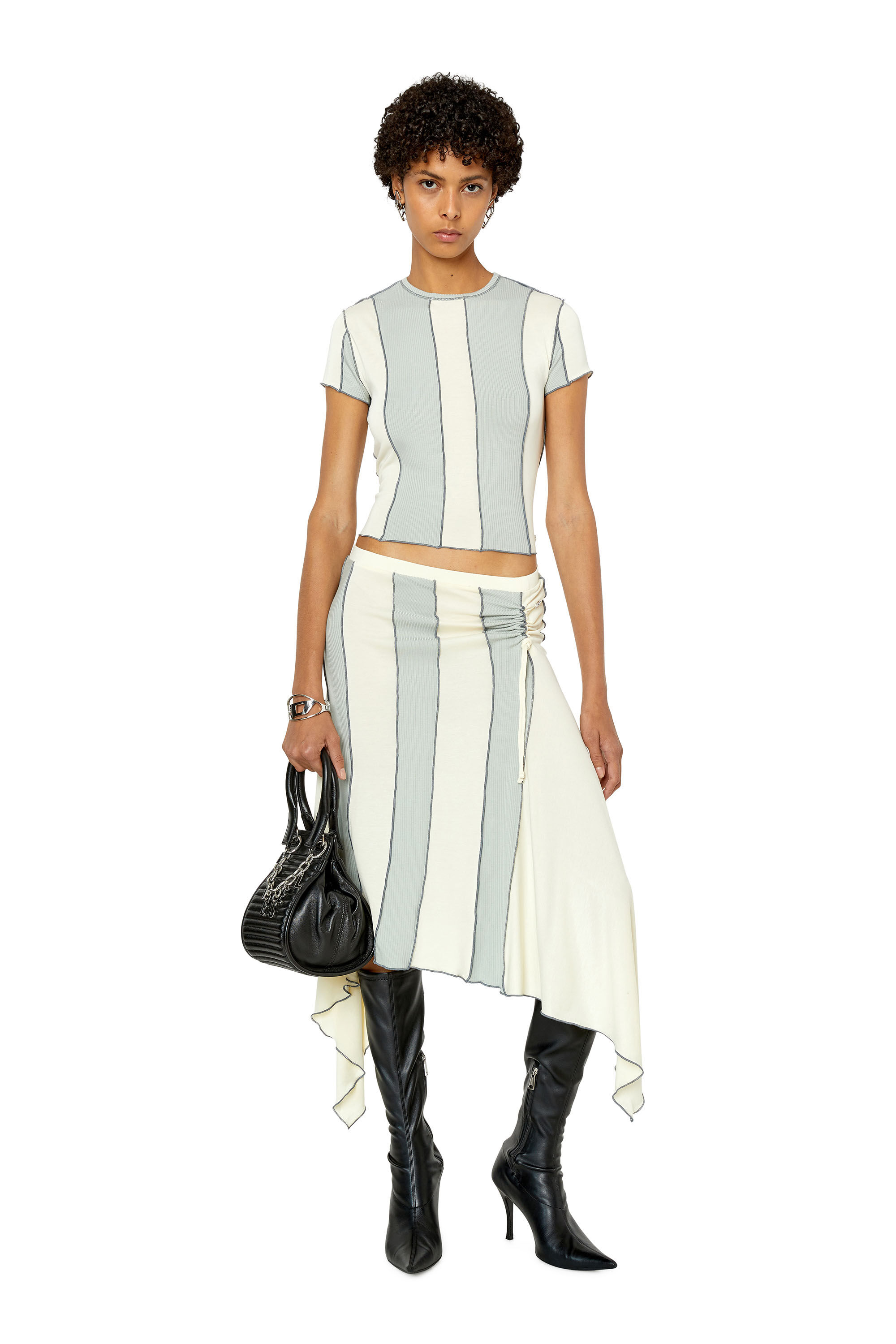 Diesel - T-LINUTY, Blue/White - Image 1