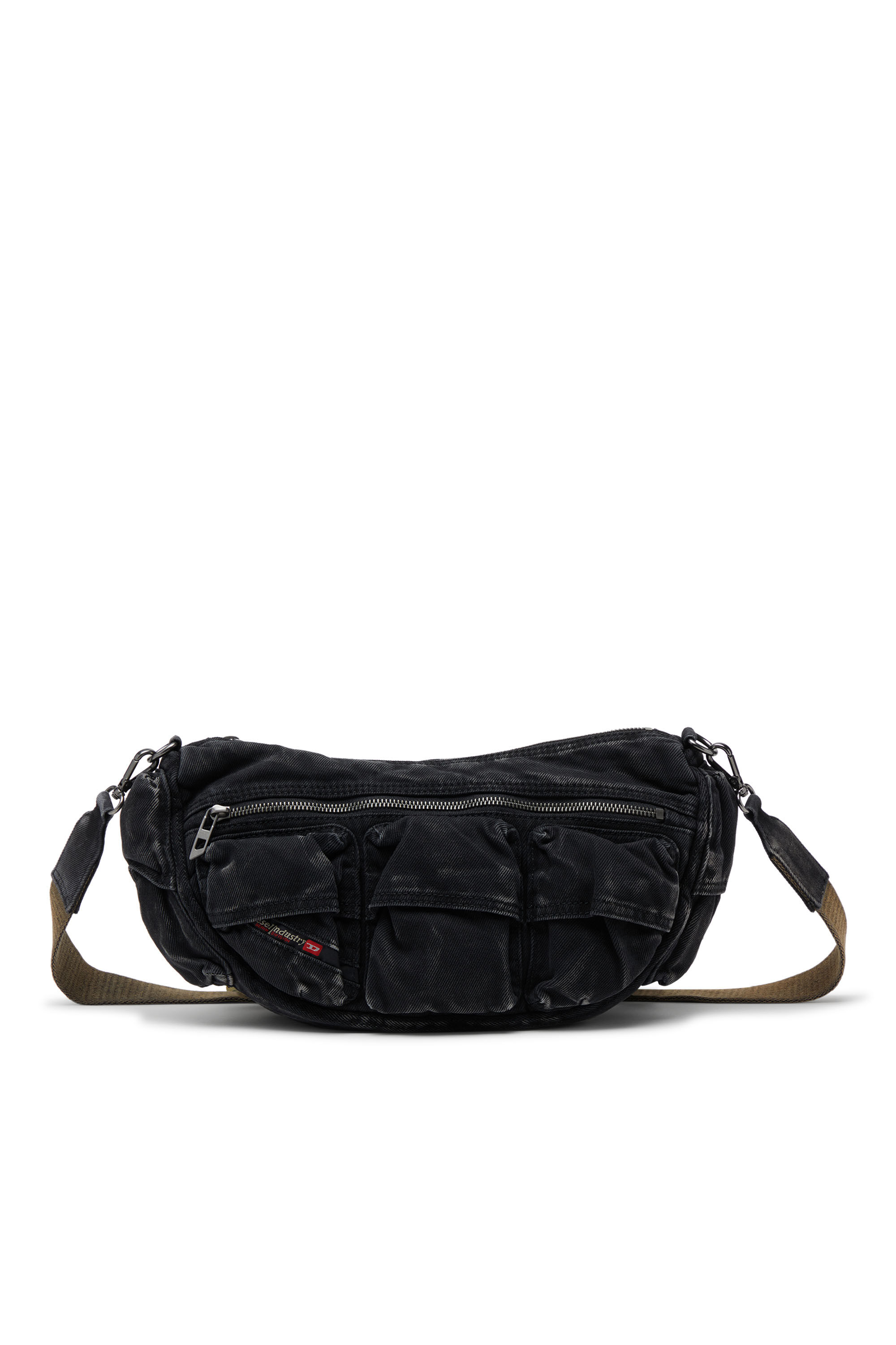 DIESEL ☆ マニッシュボディバッグ ブラック DIESEL（ディーゼル） メンズミニクロスボディバッグ X10571 P8166