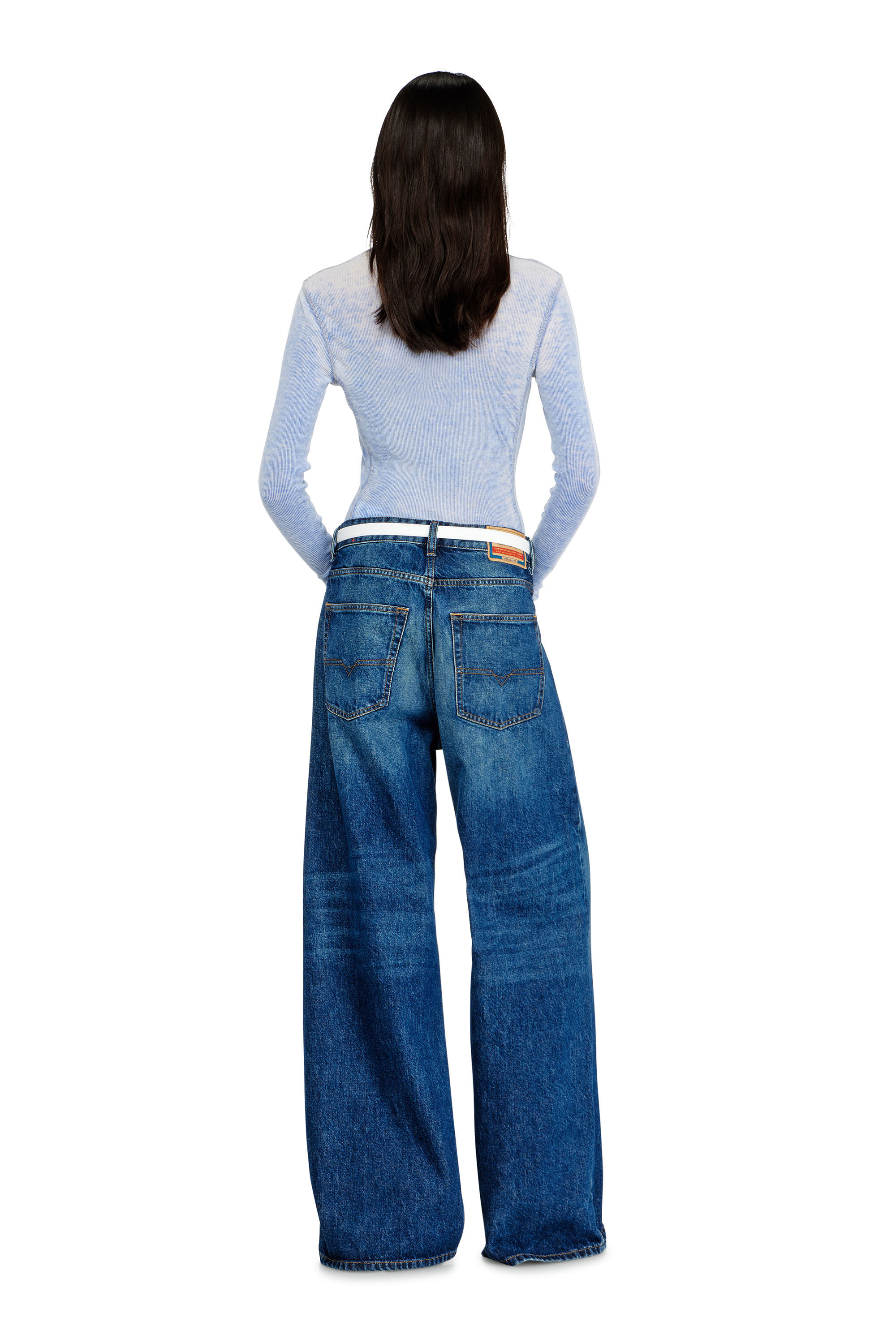 Women's Relaxed Jeans | Dark Blue | Diesel 1996 D-Sire