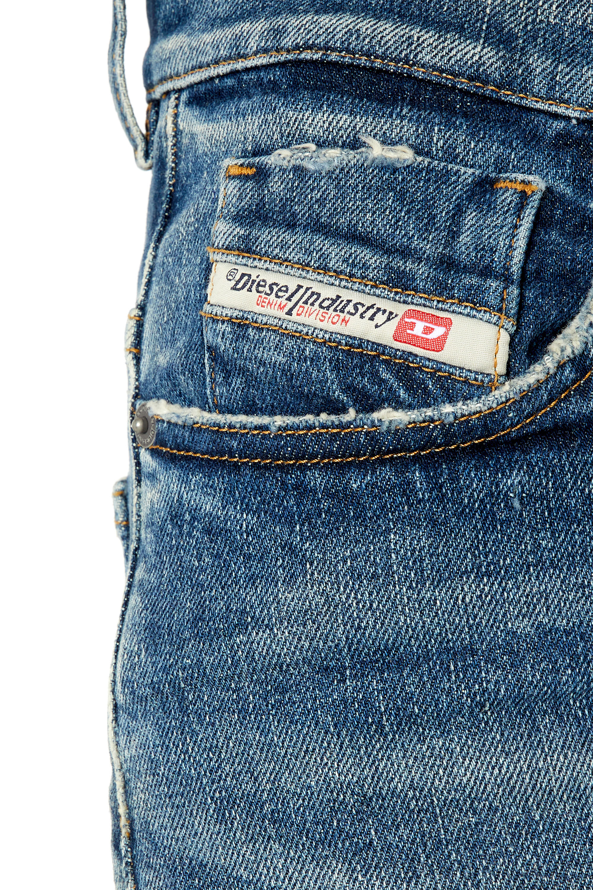 Diesel - Bootcut and Flare Jeans 2000 Widee 007L1, Medium blue - Image 5