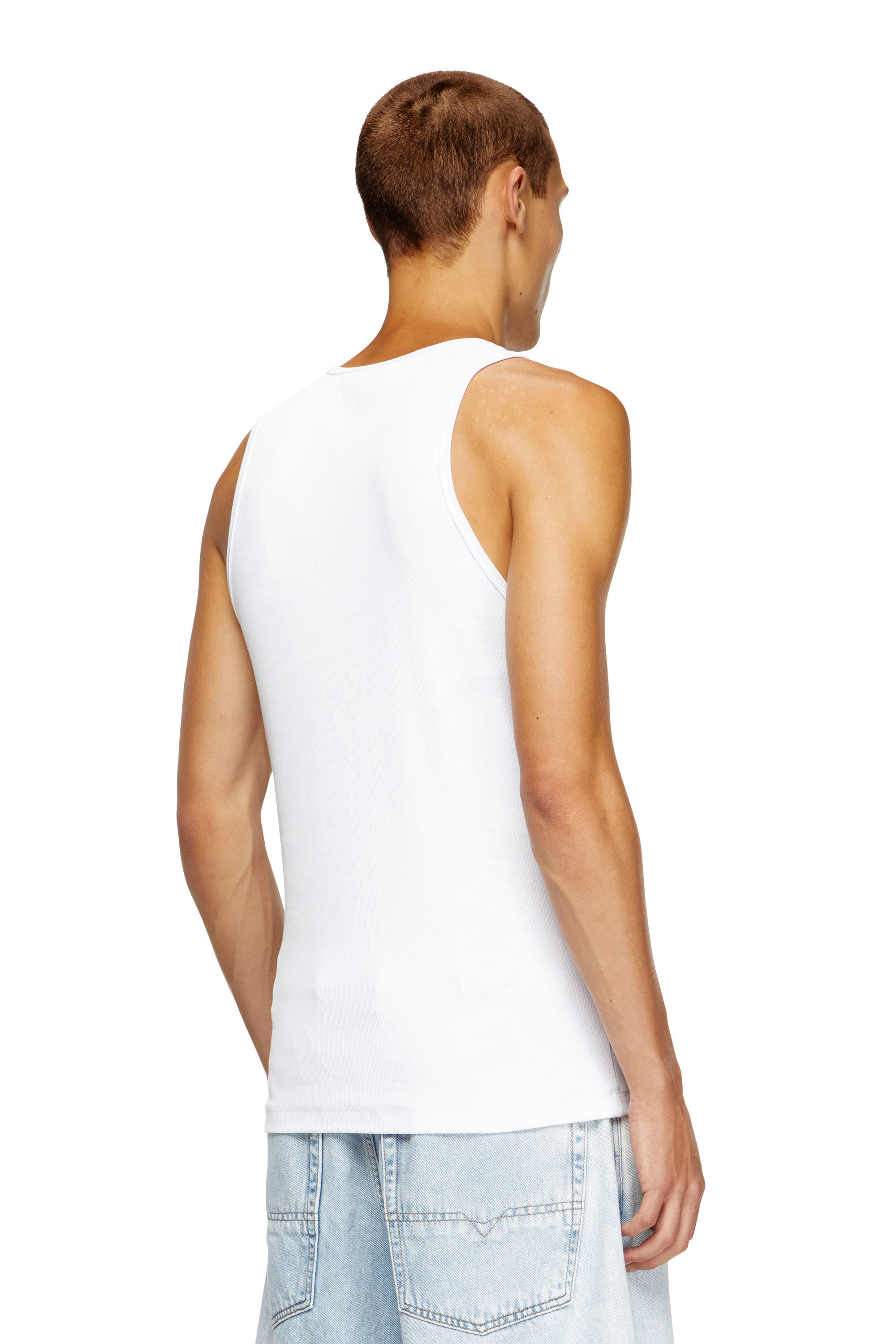 T-LIFTY-D Man: Tank top with mini D logo patch | Diesel