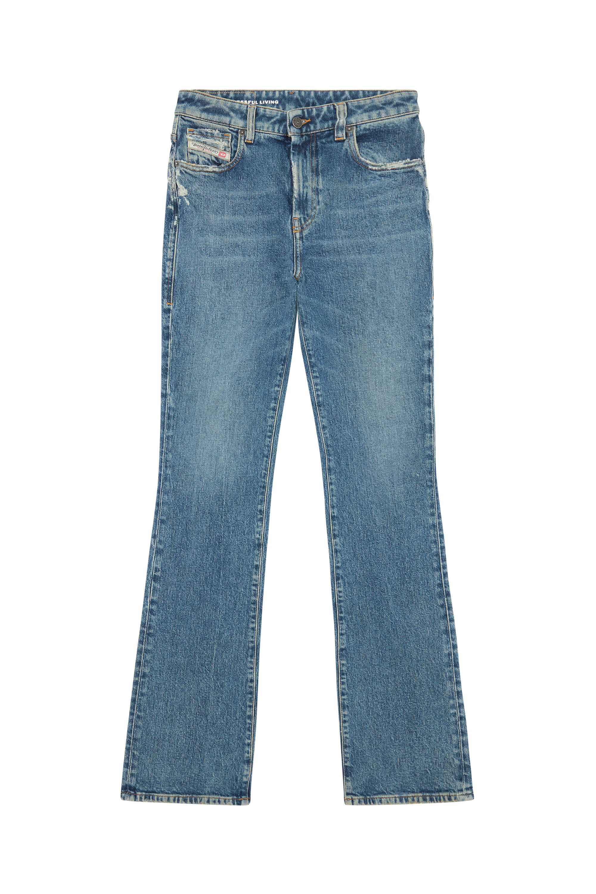 Diesel - 2003 D-Escription 007M9 Bootcut and Flare Jeans, Medium blue - Image 2