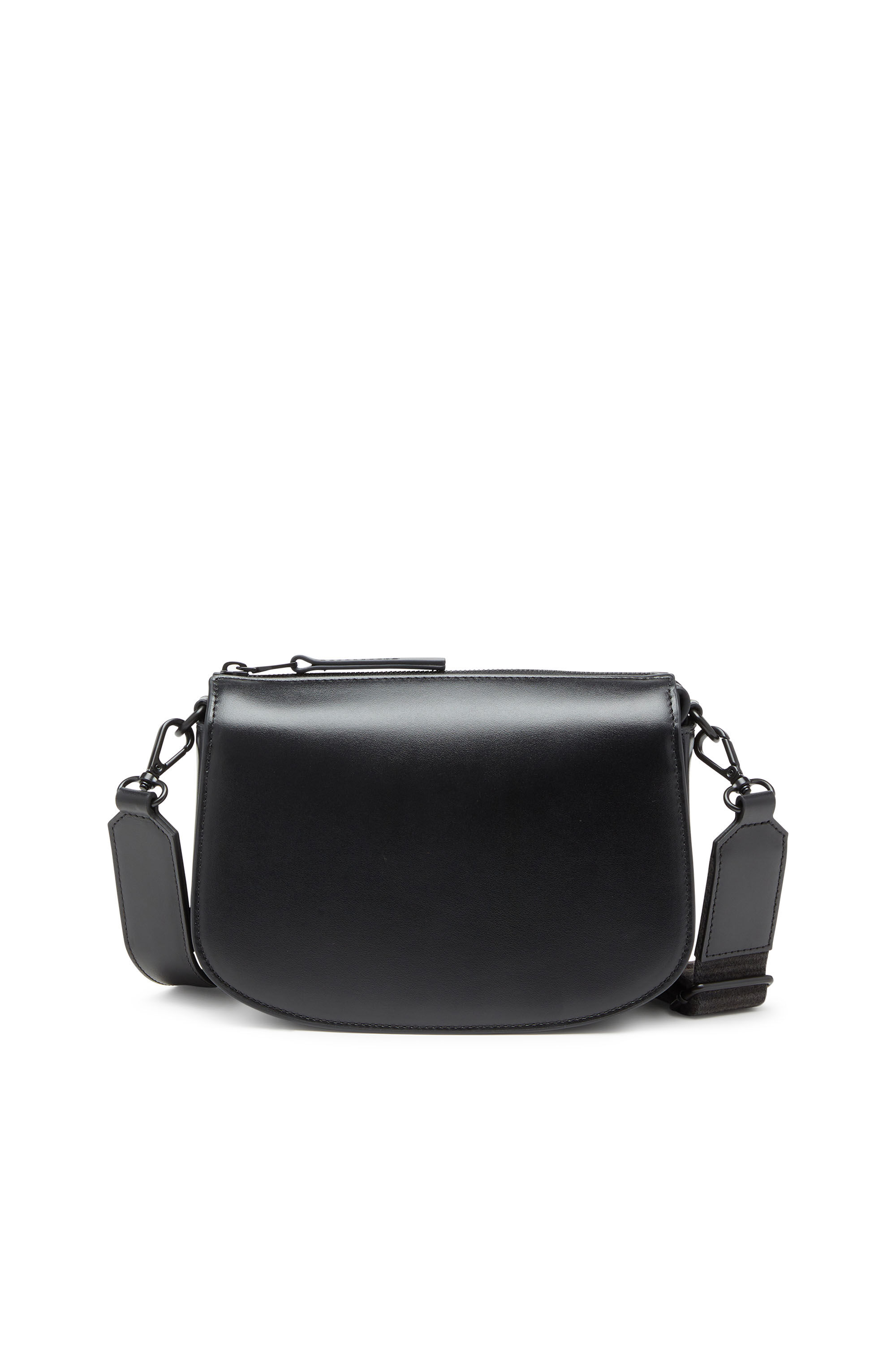 Women's 1DR-Camera bag in premium leather | Black | Diesel {{Country}}