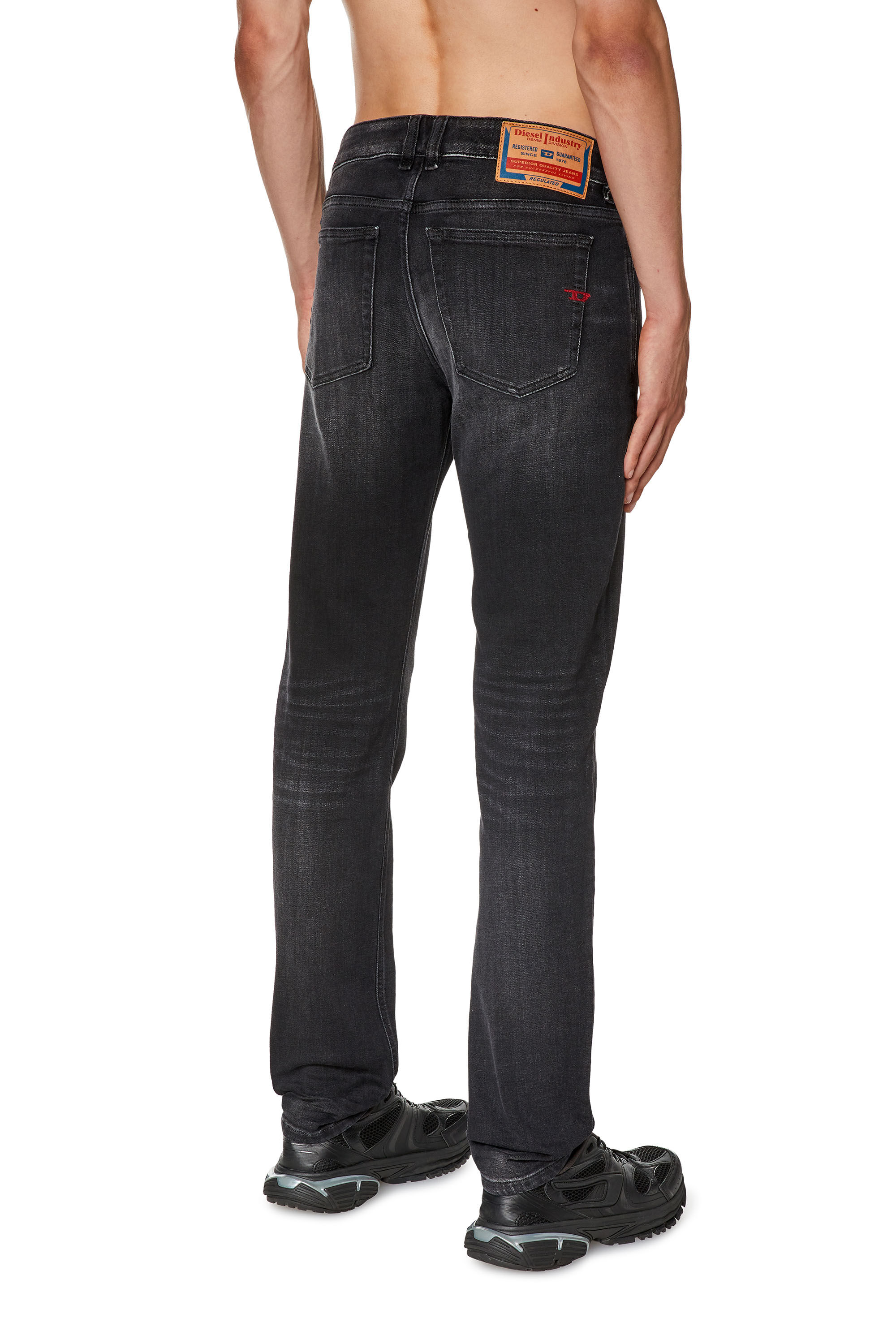 Diesel - Skinny Jeans 1979 Sleenker 09G54, Black/Dark grey - Image 4