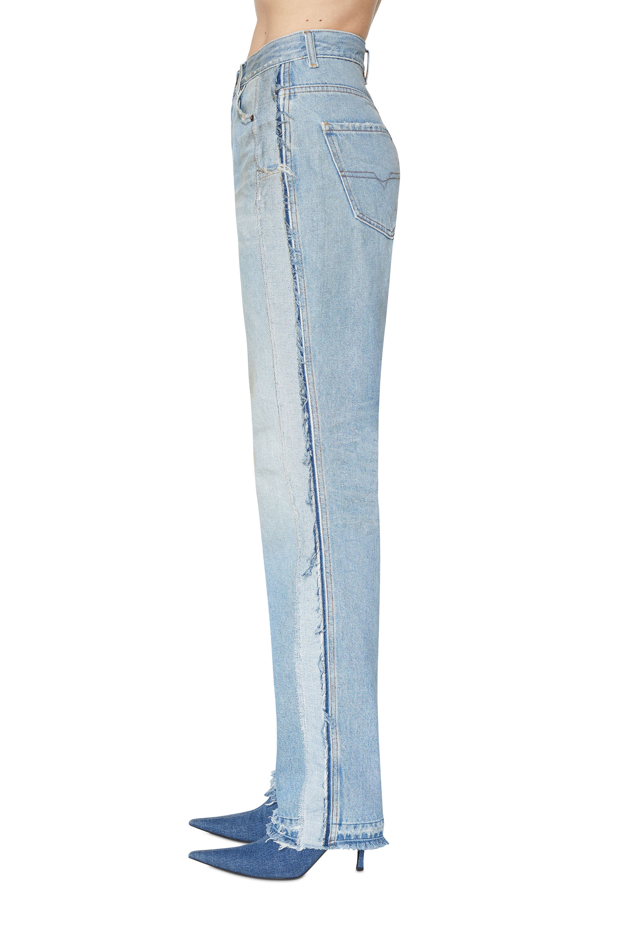 Diesel - 1956 D-Tulip 09E24 Straight Jeans, Medium blue - Image 5