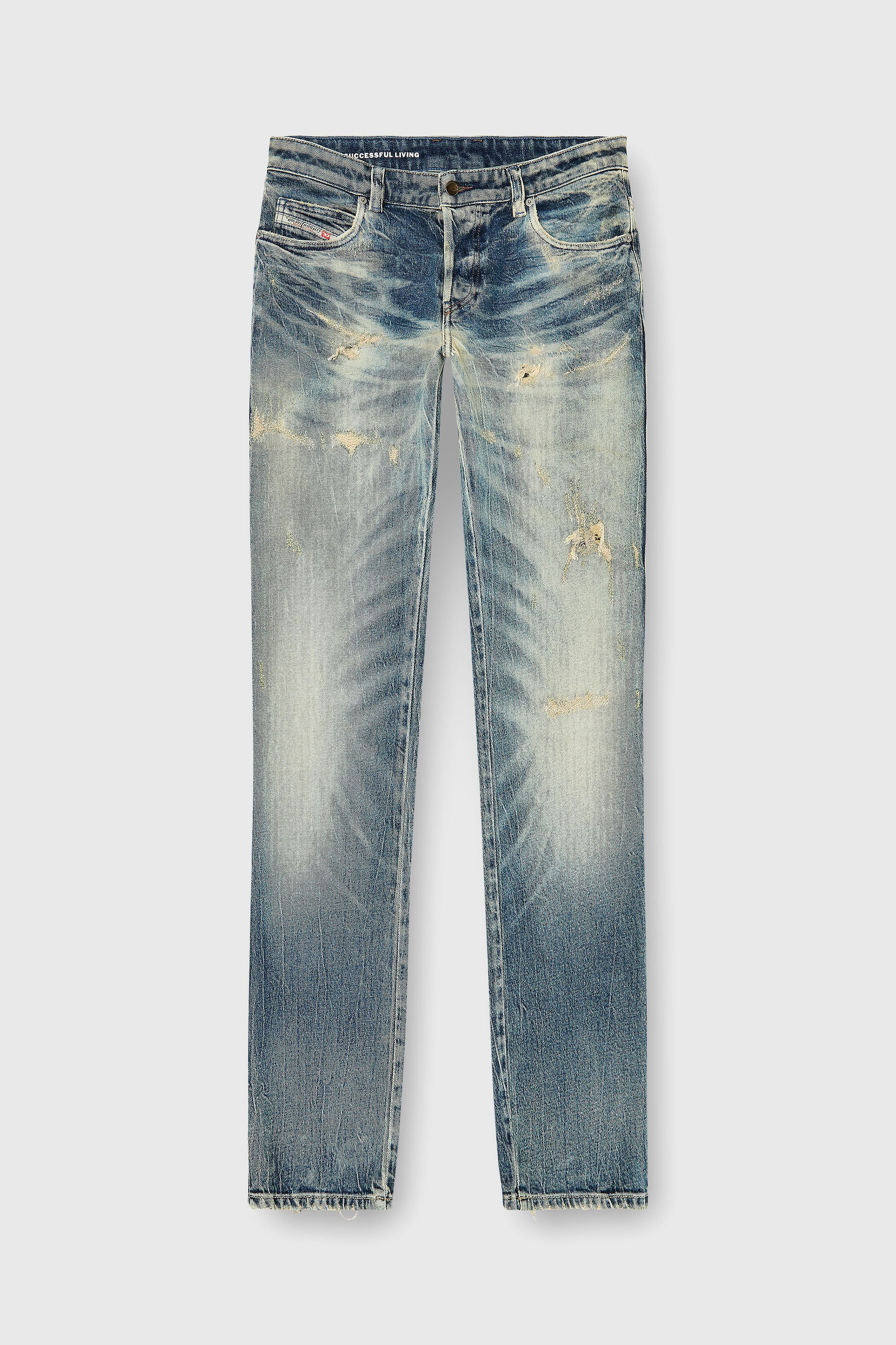 Diesel - Man's Slim Jeans 1993 D-Vyl 09P34, Medium blue - 6