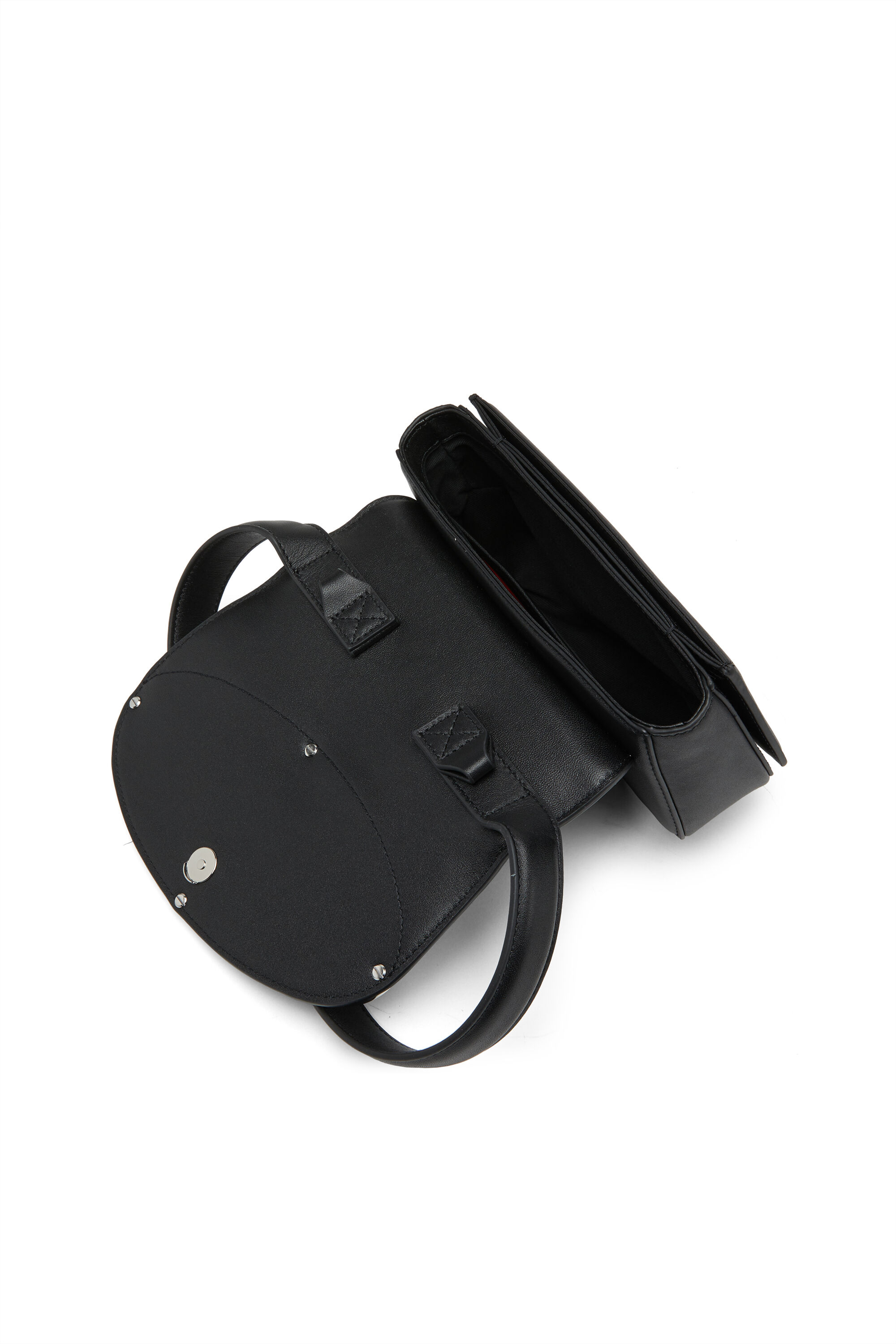 Women's 1DR-Iconic shoulder bag in nappa leather | Black | Diesel