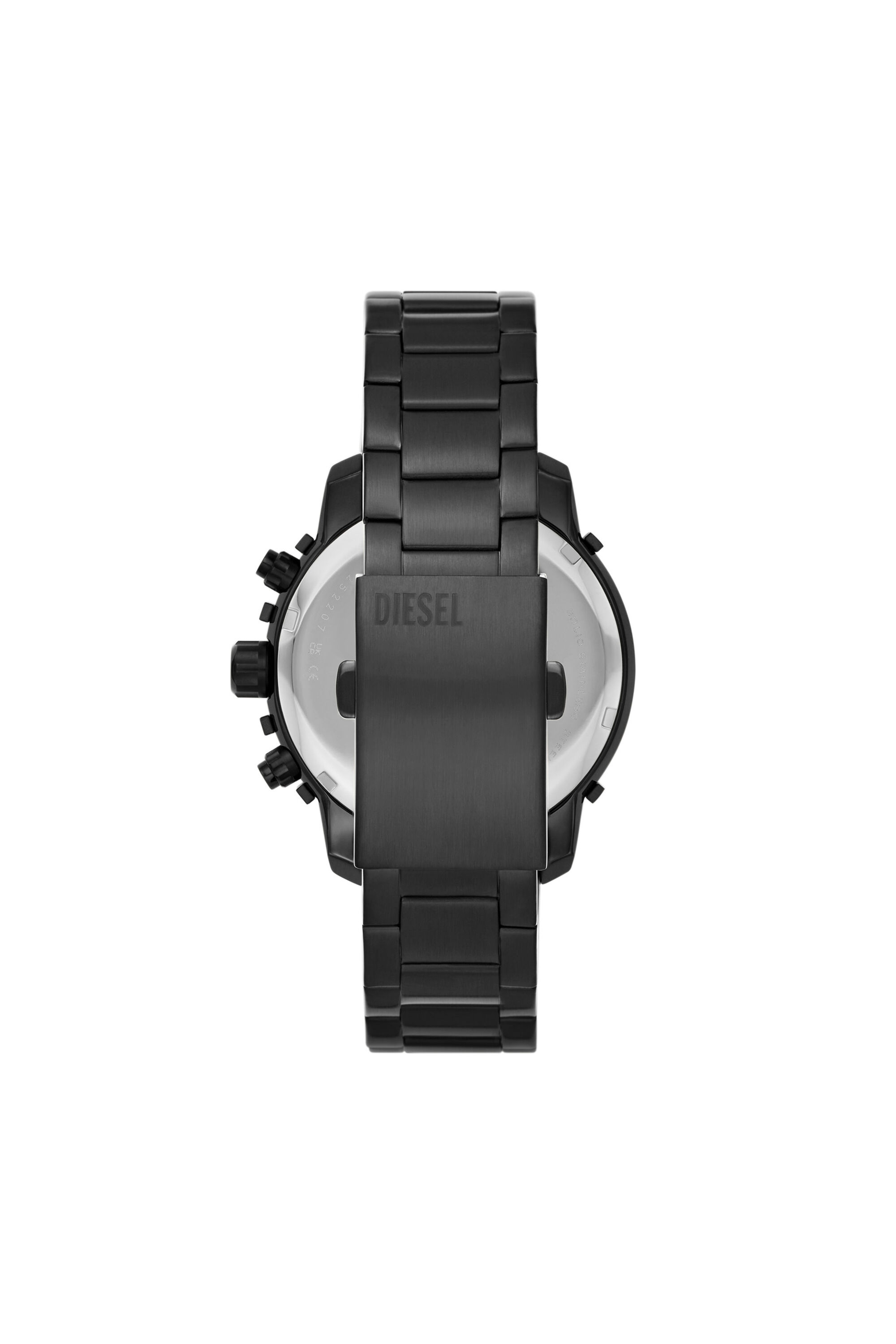 DZ4605: Griffed Chronograph Black-Tone Stainless Steel Watch