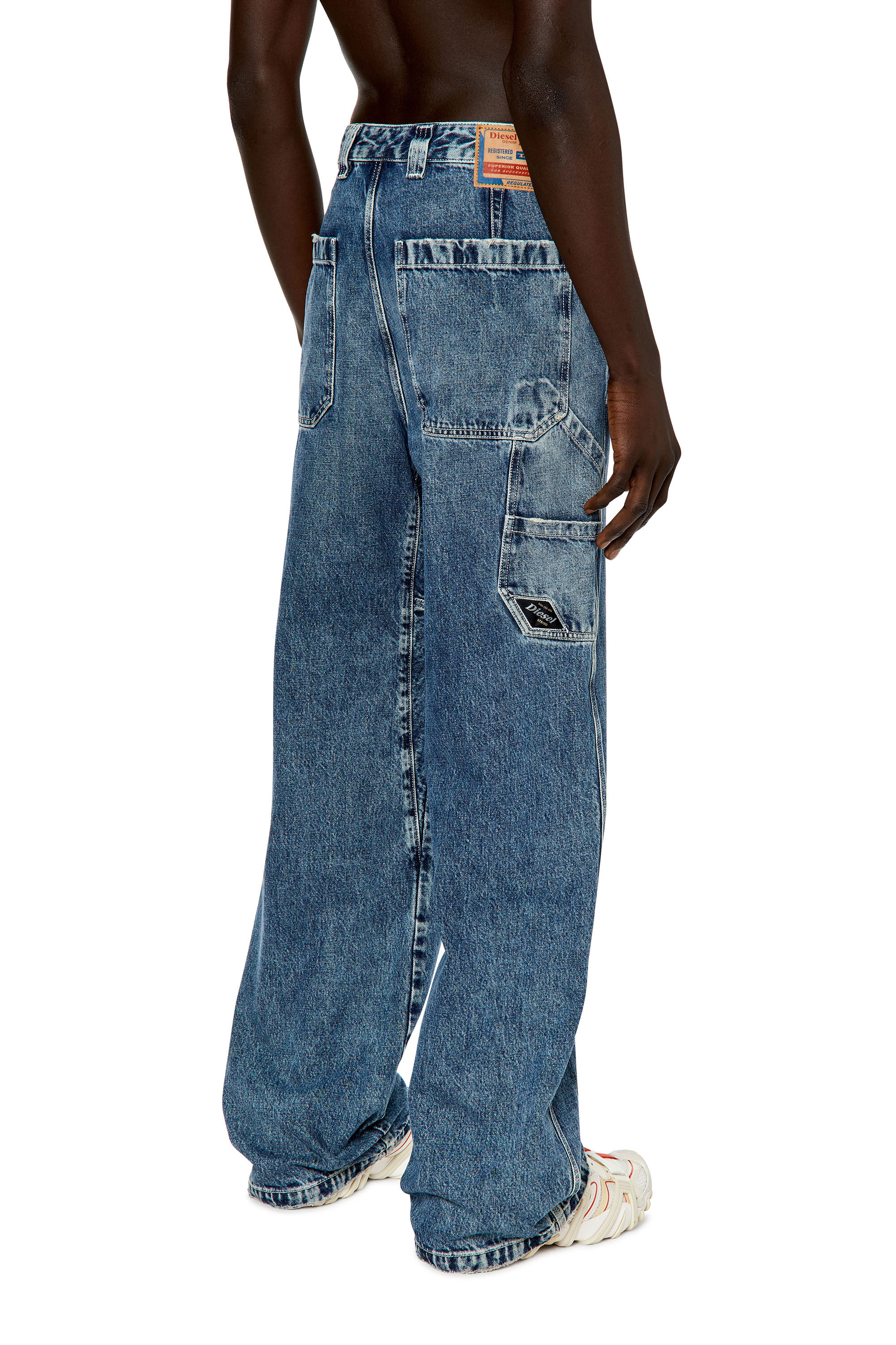 Diesel - Straight Jeans D-Livery 007M3, Medium blue - Image 4