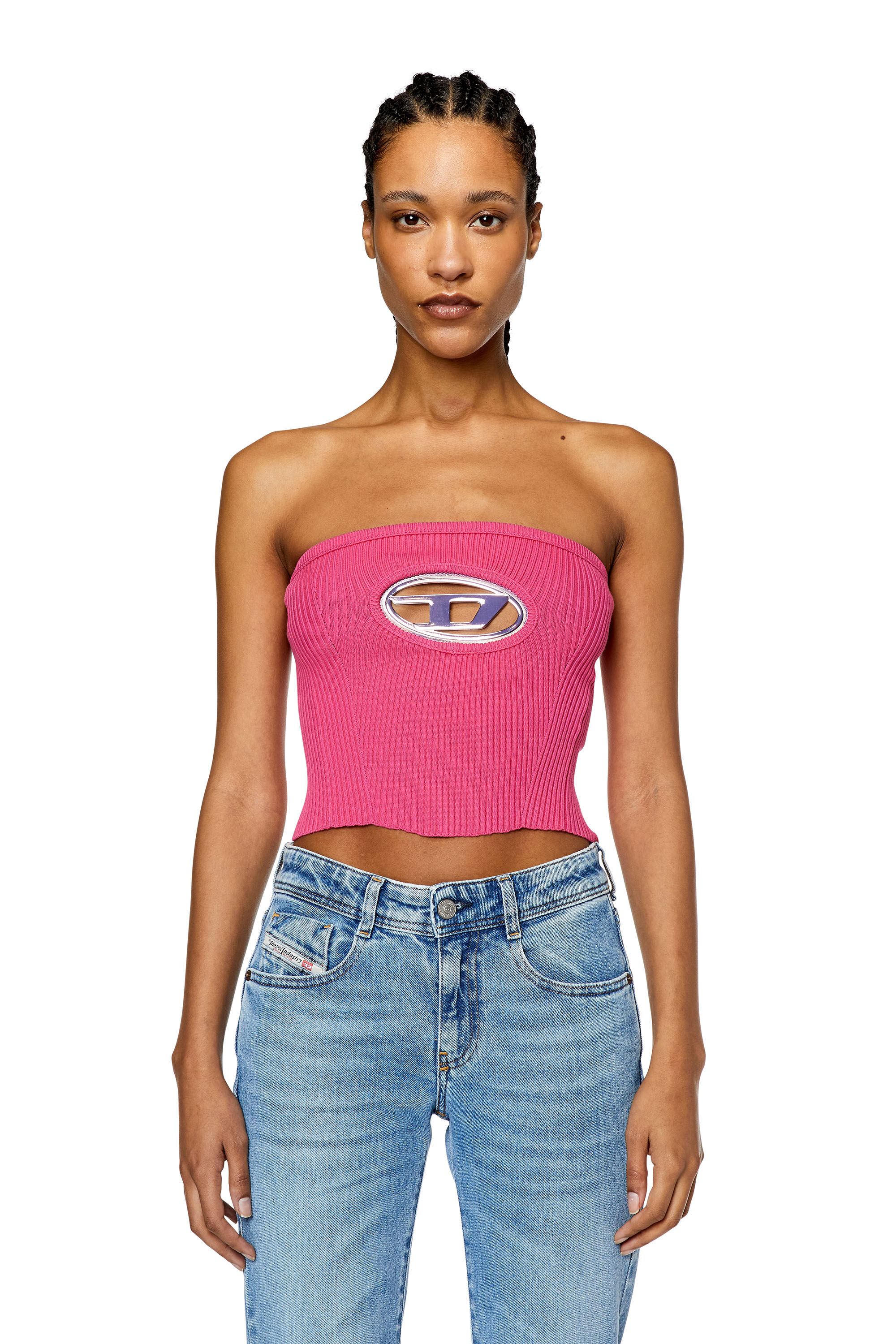 Leta Sleeveless Floral Crop Top | GUESS Factory