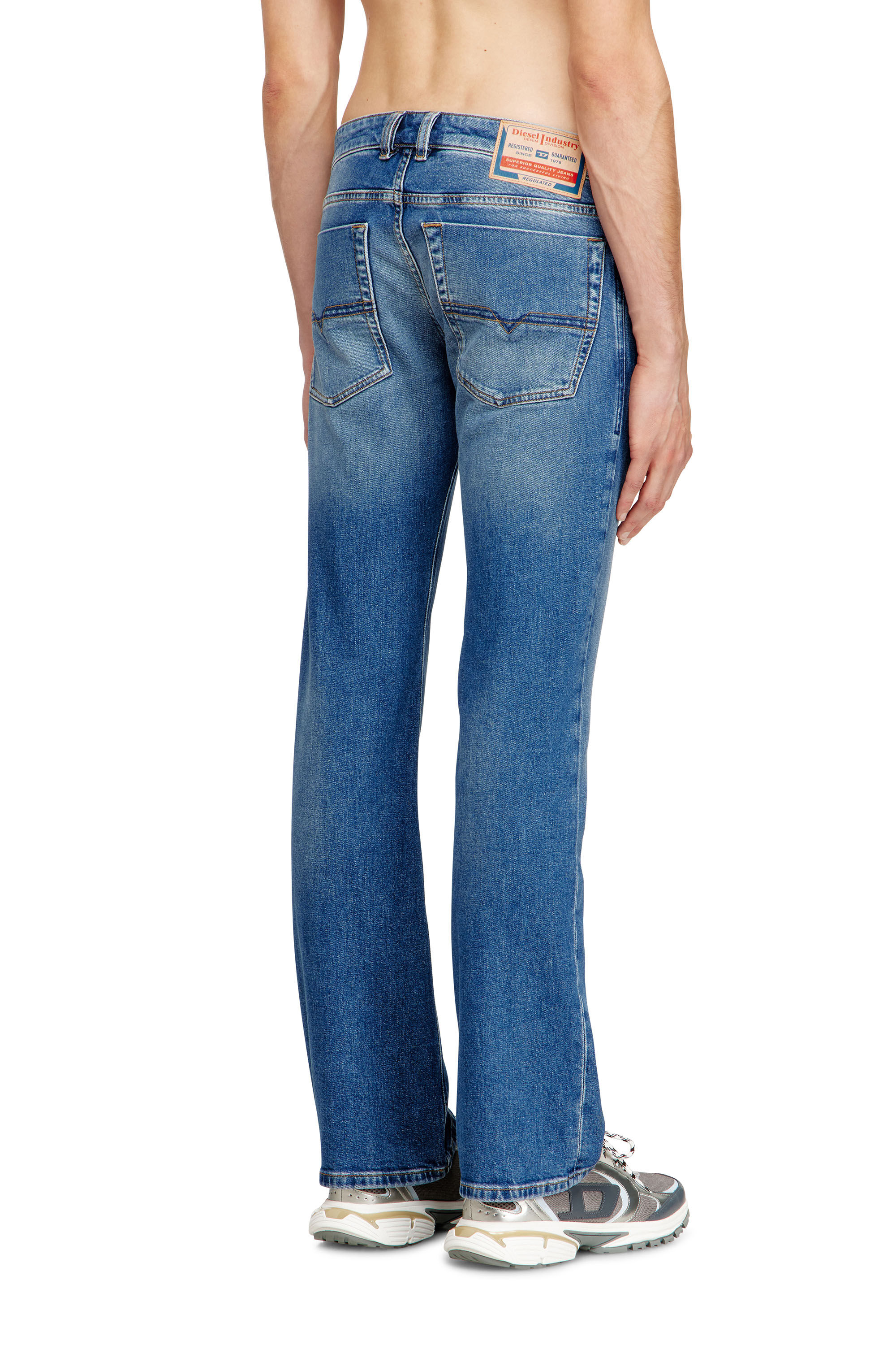 Men's Bootcut Jeans | Low Waist 2007 ZatinyLight Blue | Diesel DK