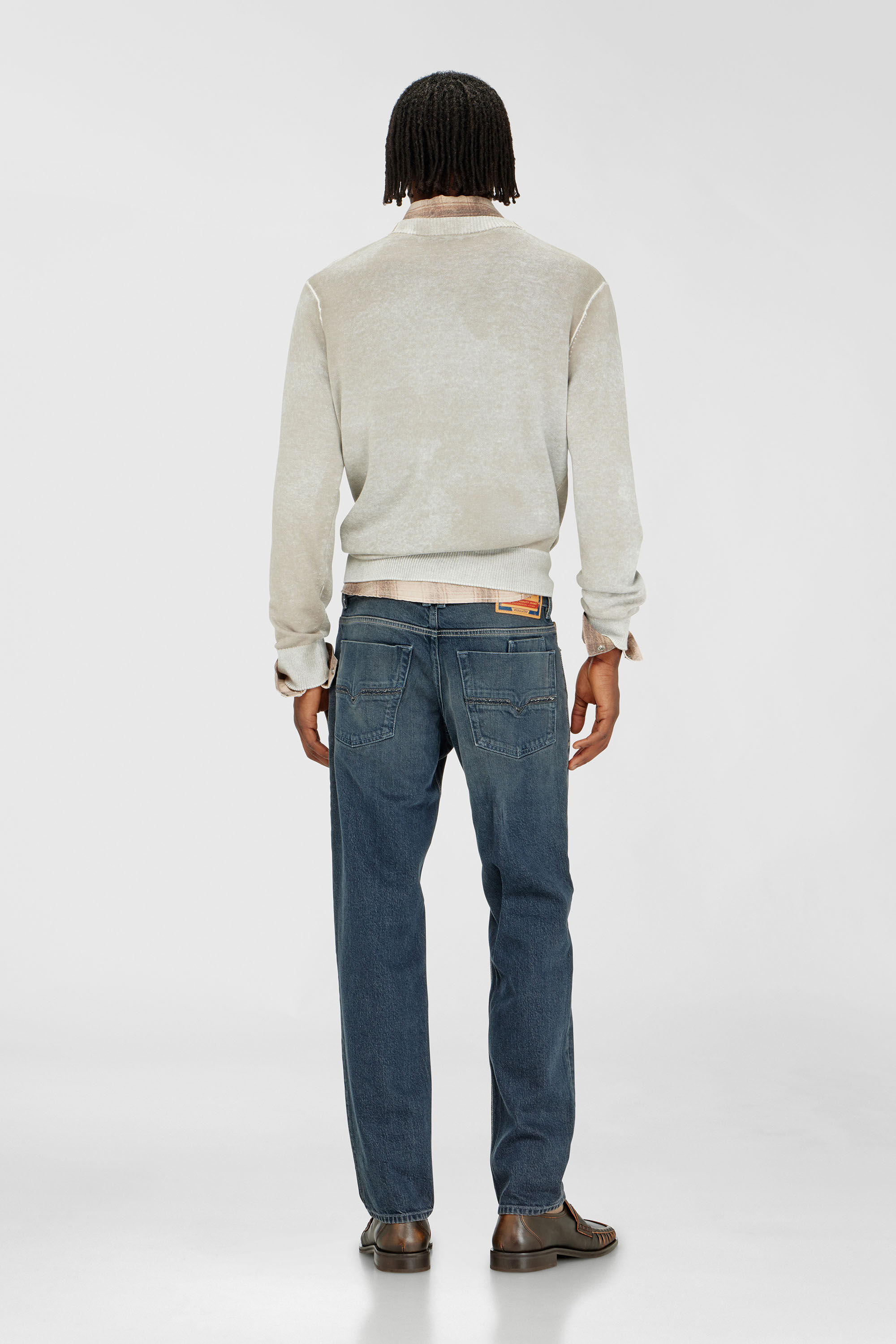 Diesel - Man's Regular Jeans 2023 D-Finitive 007GQ, Medium blue - 3