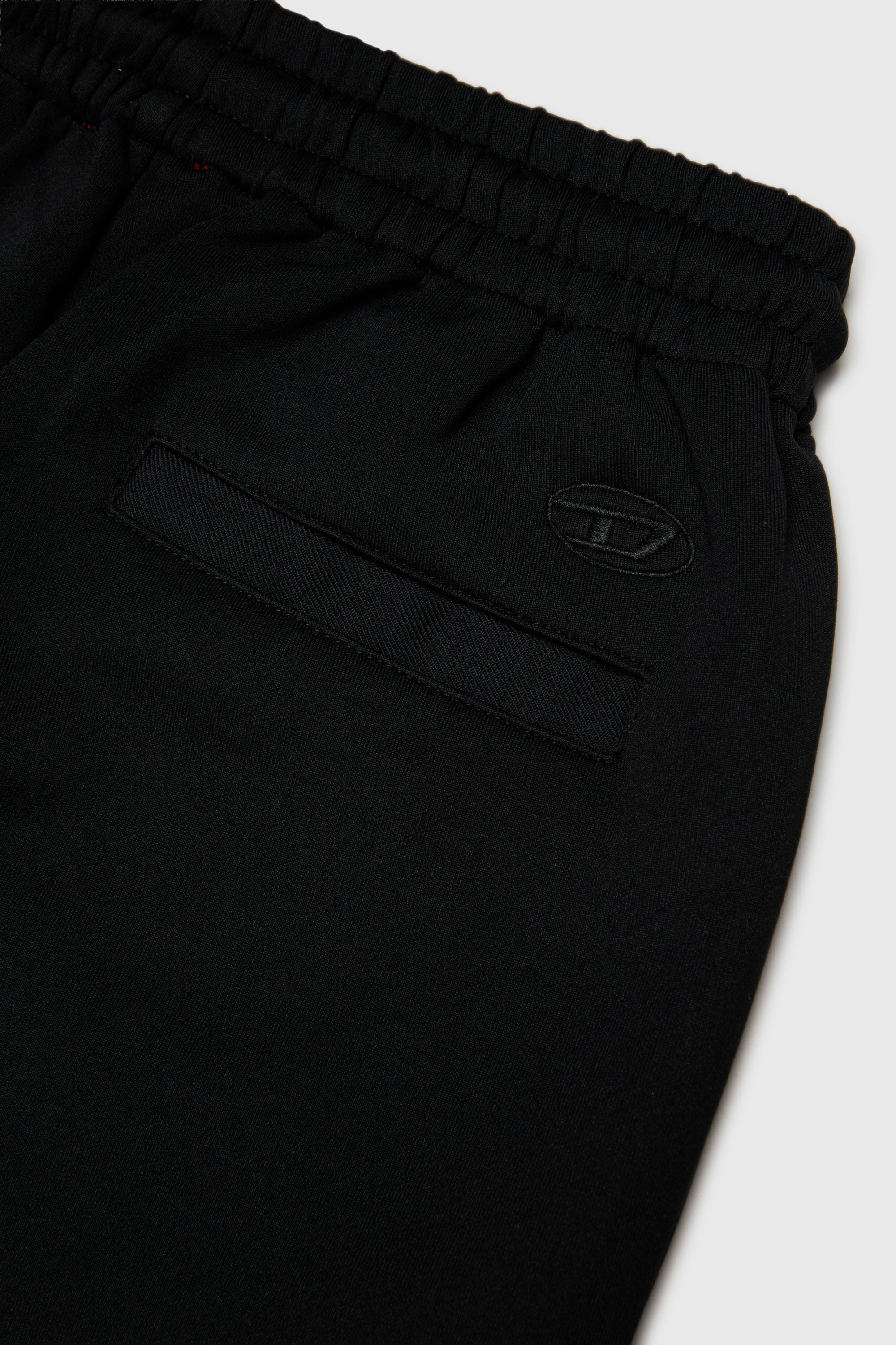 Diesel - PREBON, Man's Sweatpants in wool-blend fabric in Black - 4