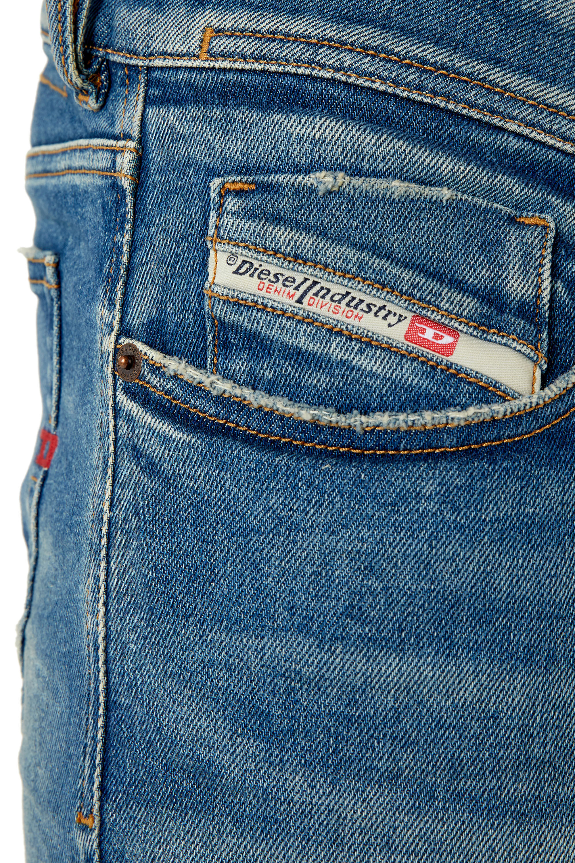 Diesel - Skinny Jeans 1979 Sleenker 09E88, Medium blue - Image 5