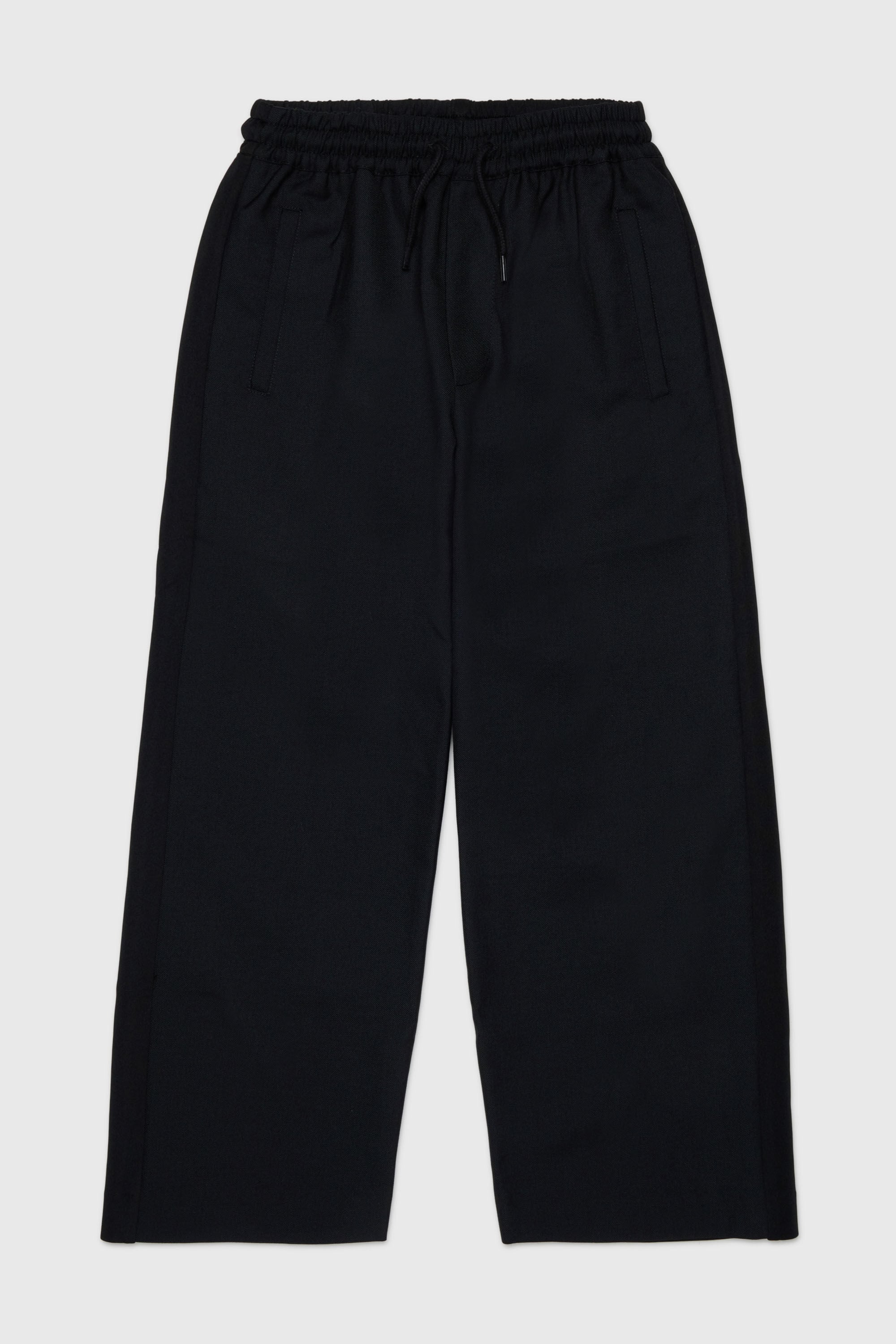 Diesel - PREBON, Man's Sweatpants in wool-blend fabric in Black - 1