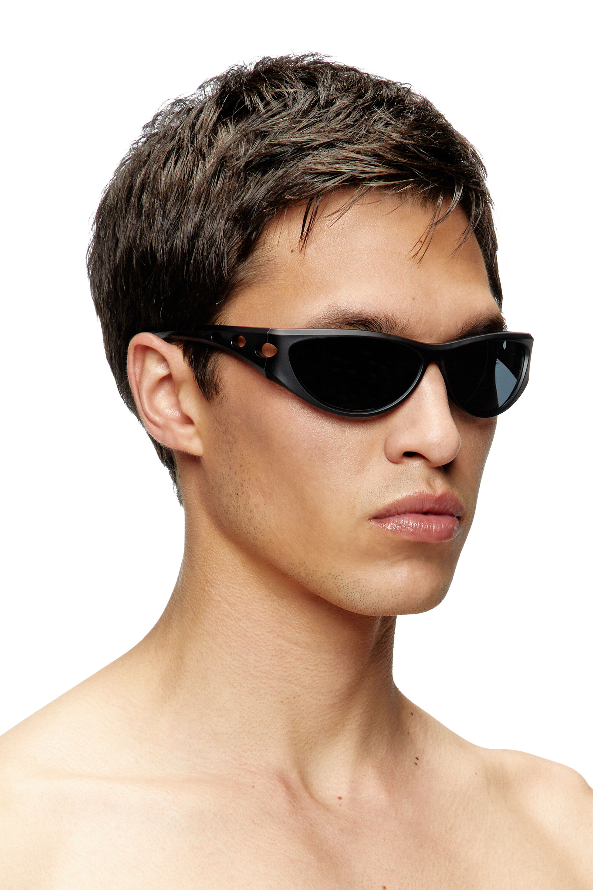 Women's Cat-eye style sunglasses | Black | Diesel {{Country}}