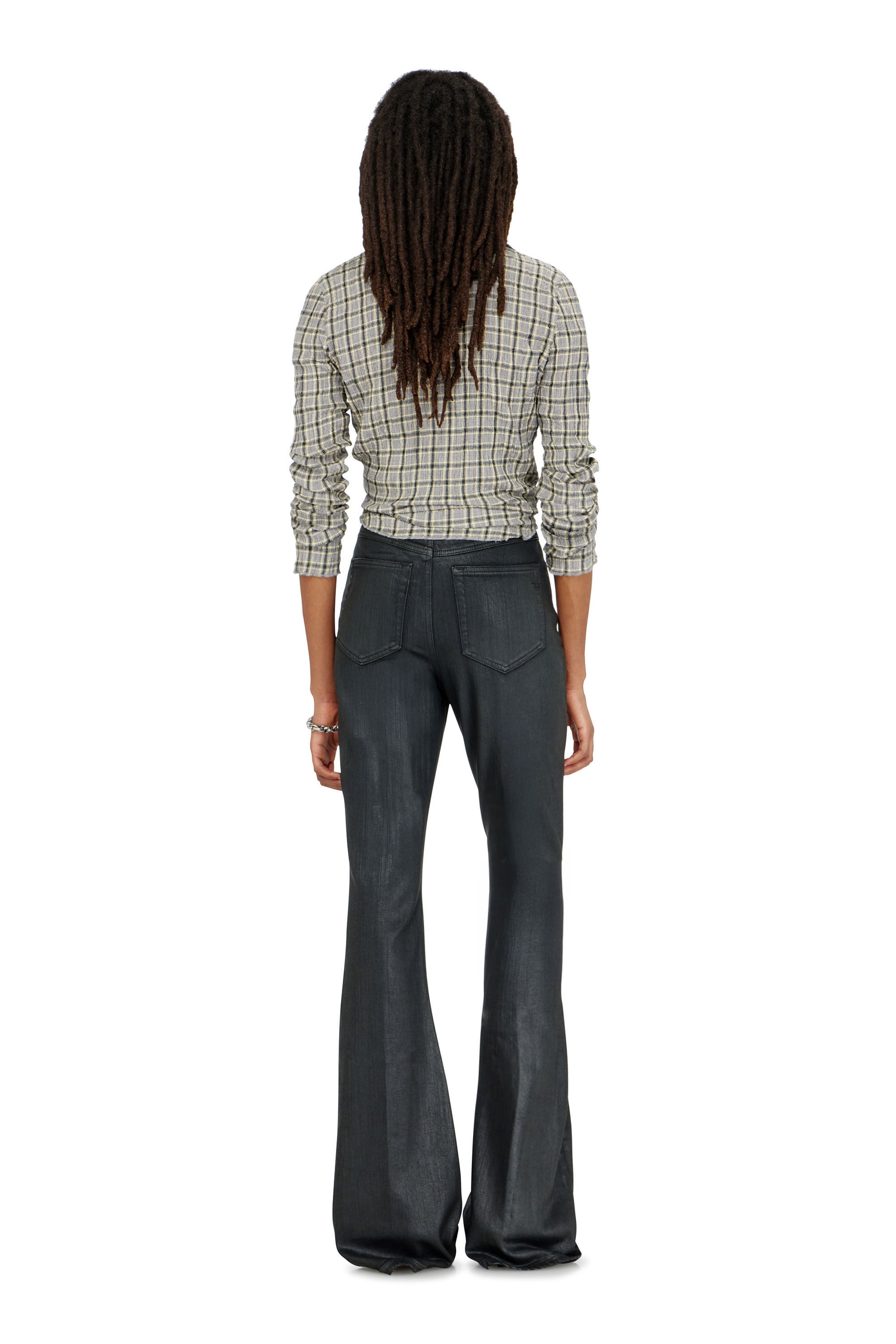 Diesel - Woman's Bootcut Jeans 1973 D-Partt 09P78, Black/Dark grey - 3