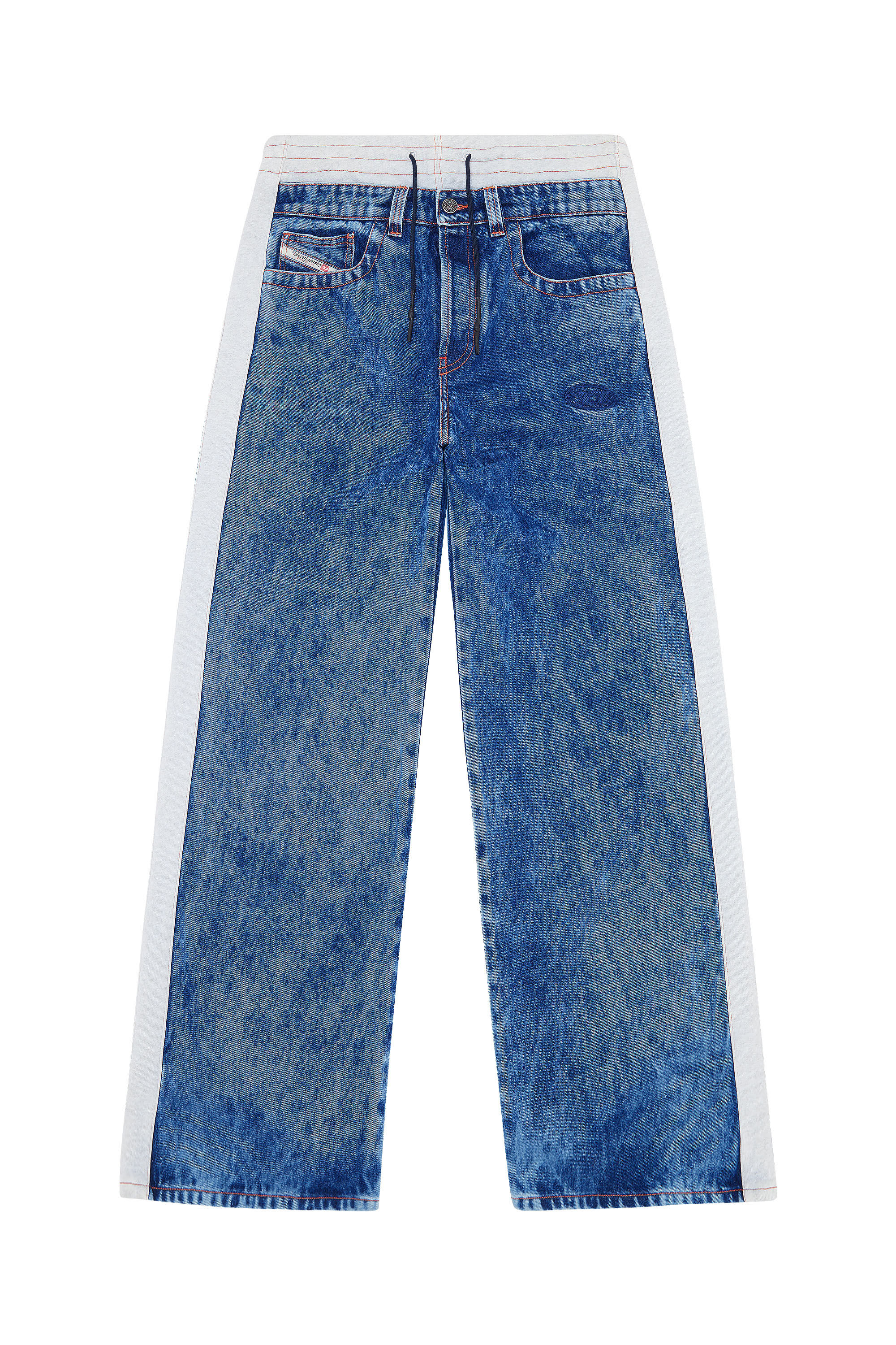 Diesel - Straight Jeans D-Seri 0EMAW, Medium blue - Image 2