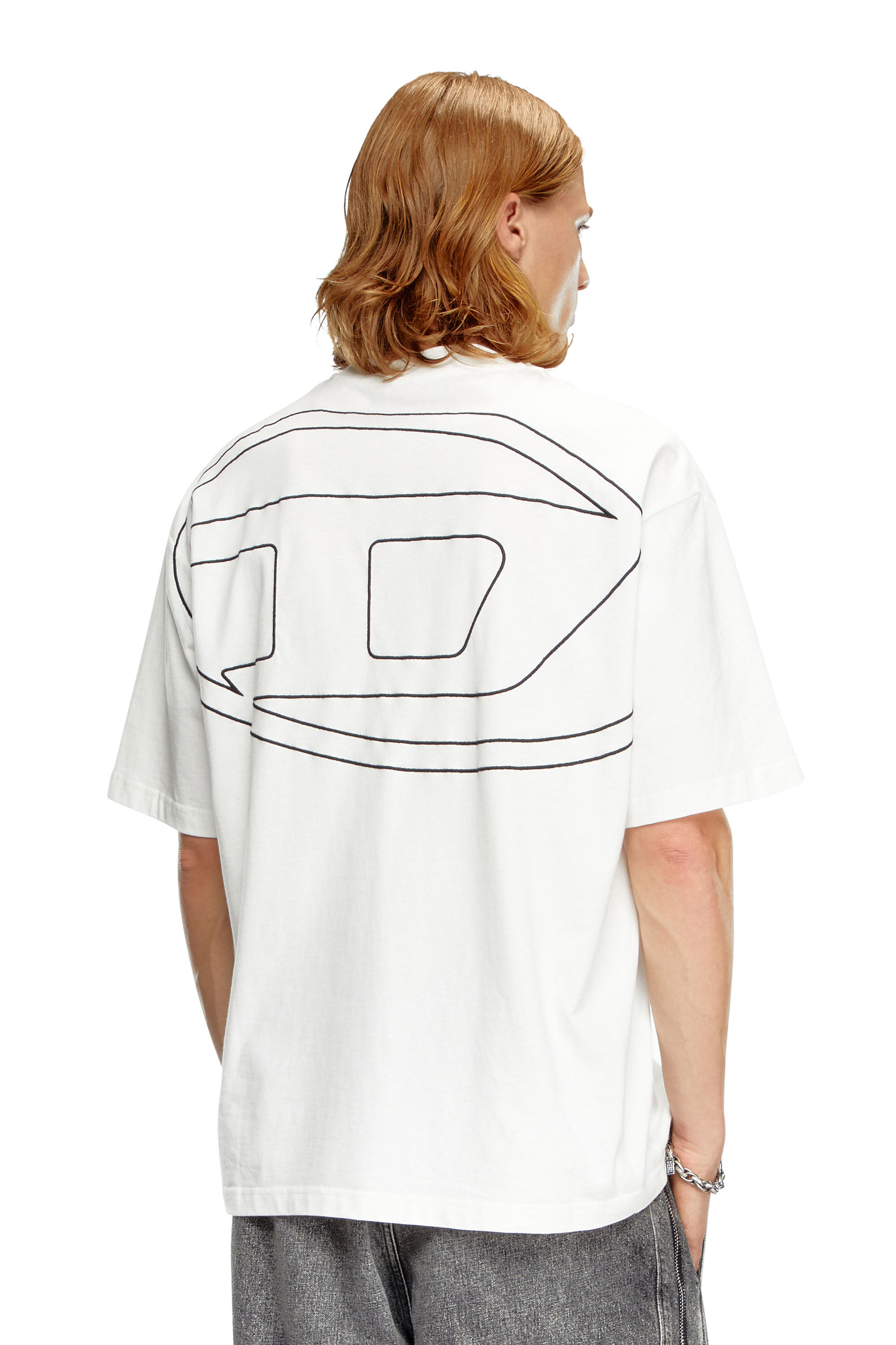 DIESEL Tシャツ オーバルD A11302-0HGAM T-BOGGY-MEGOVAL-D-141 DIESEL Tシャツ オーバルD A11302-0HGAM T-BOGGY-MEGOVAL-D-9XX