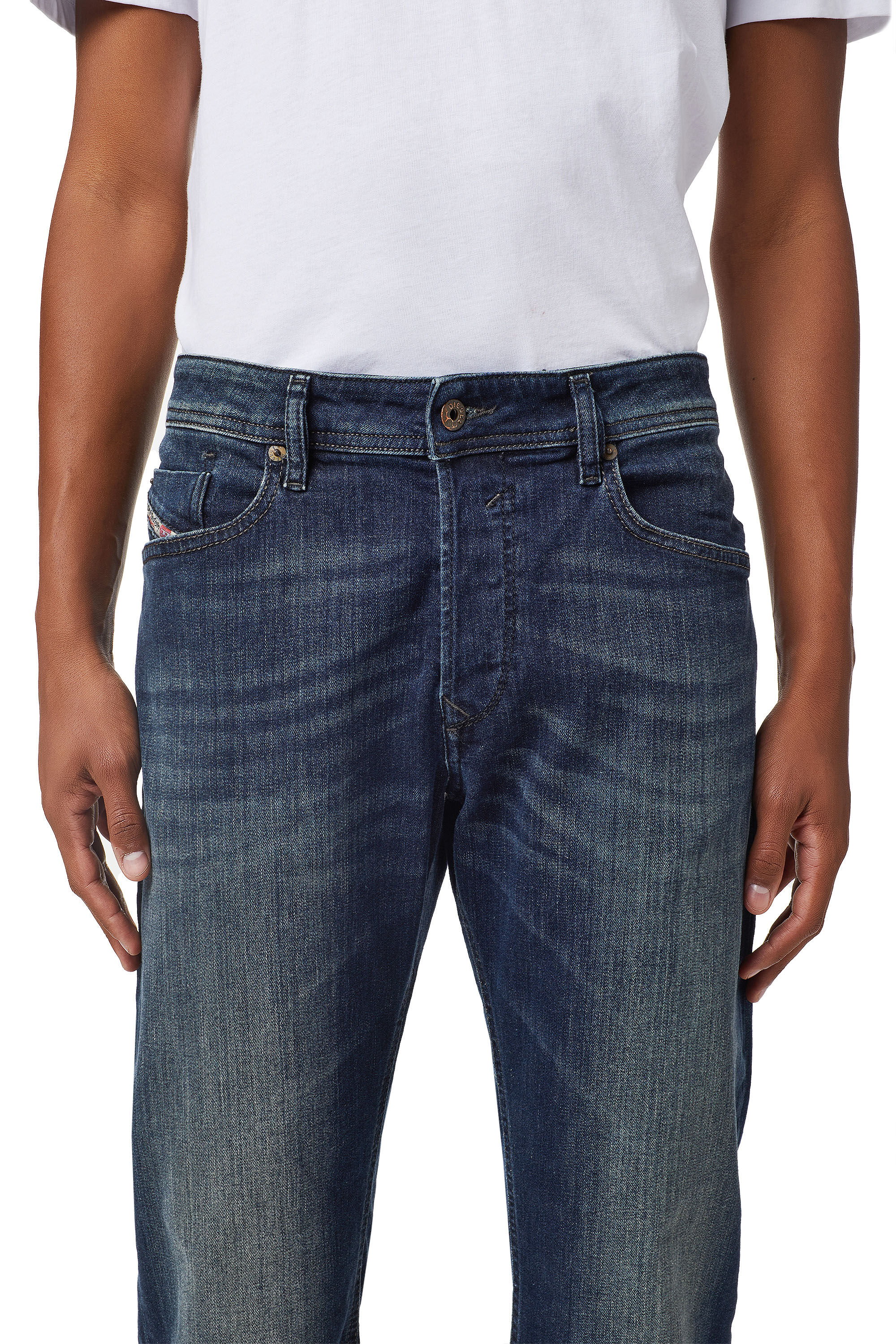 Waykee 0814W Men: Straight Dark blue 