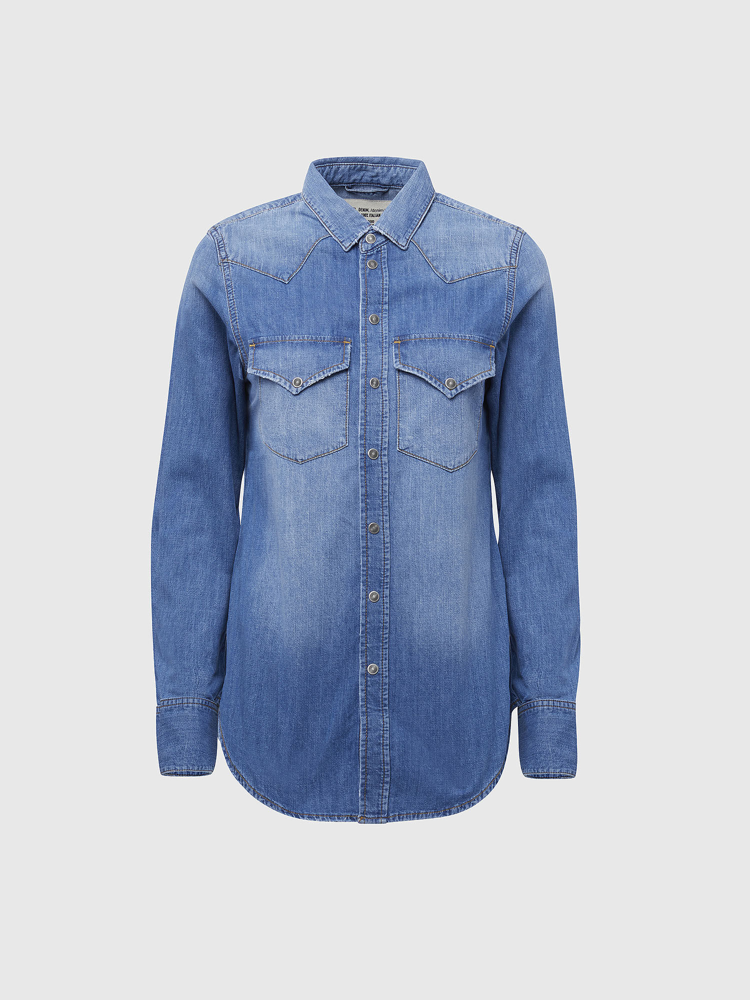 diesel denim shirt womens