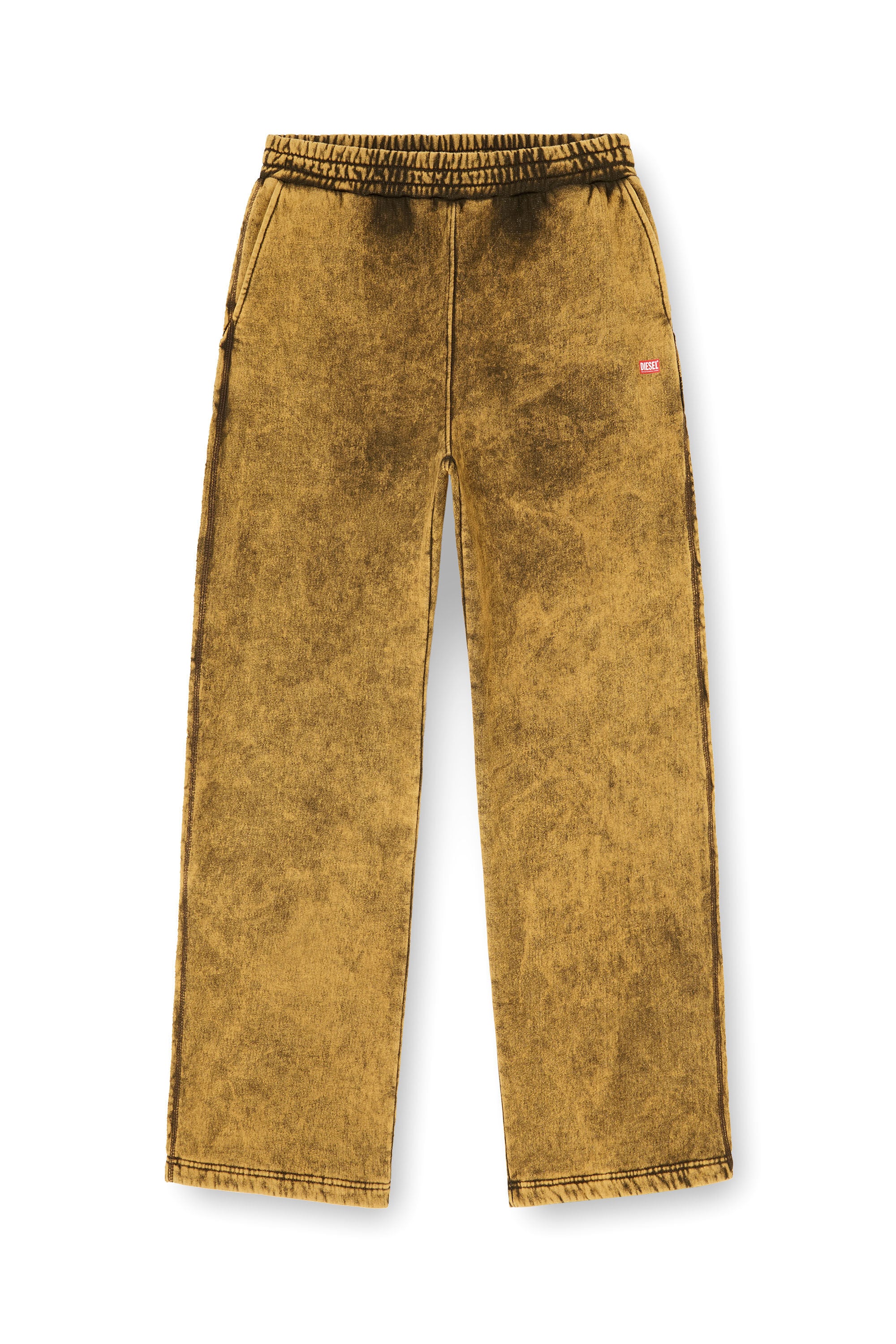 Diesel - P-MARTAINS-RAW, Man's Acid-wash sweatpants with raw edges in null - 2