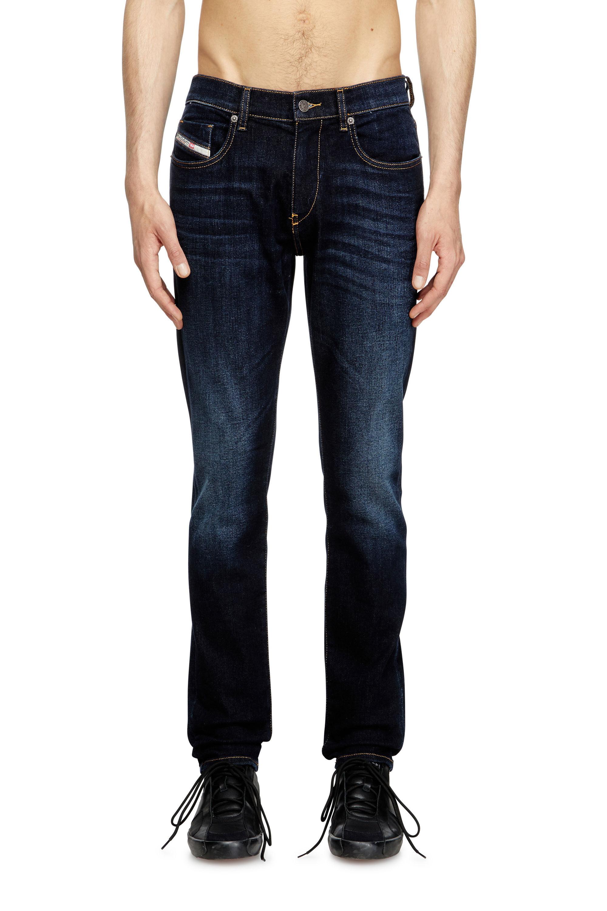 Men's Slim Jeans | Regular Waist 2019 D-StruktDark Blue | Diesel FI