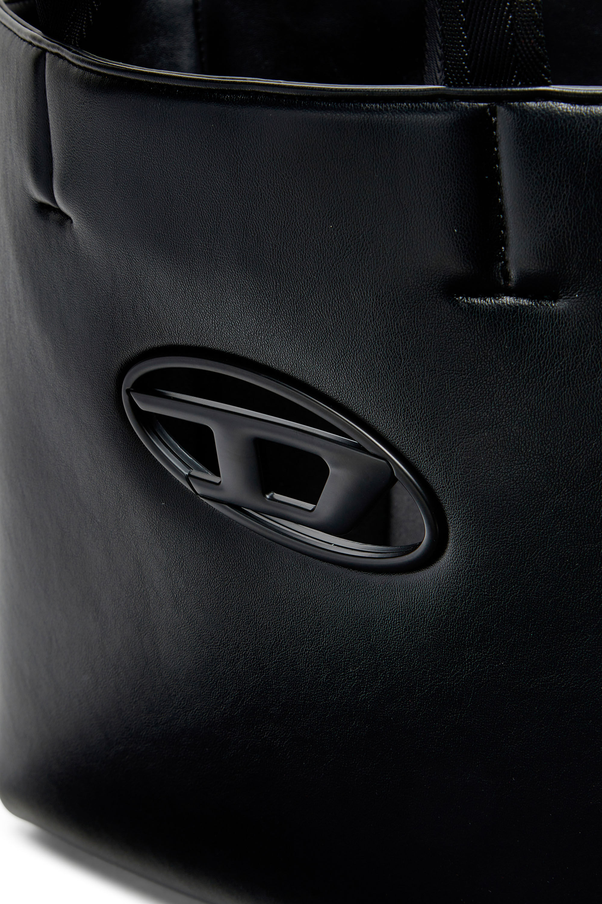 Women's Holi-D-Square shopper in bonded neoprene | Black | Diesel