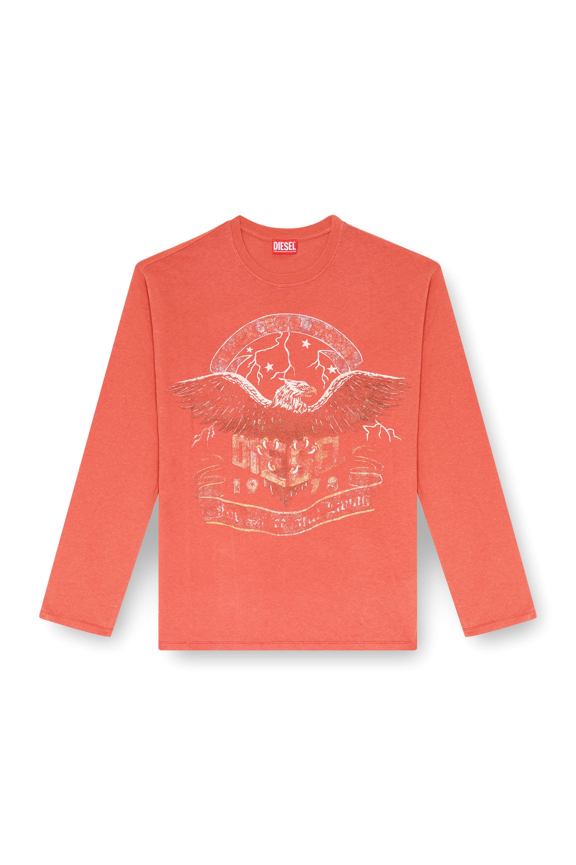 Diesel - T-GERI-LS, Man's Long-sleeve T-shirt with concert graphics in null - 2