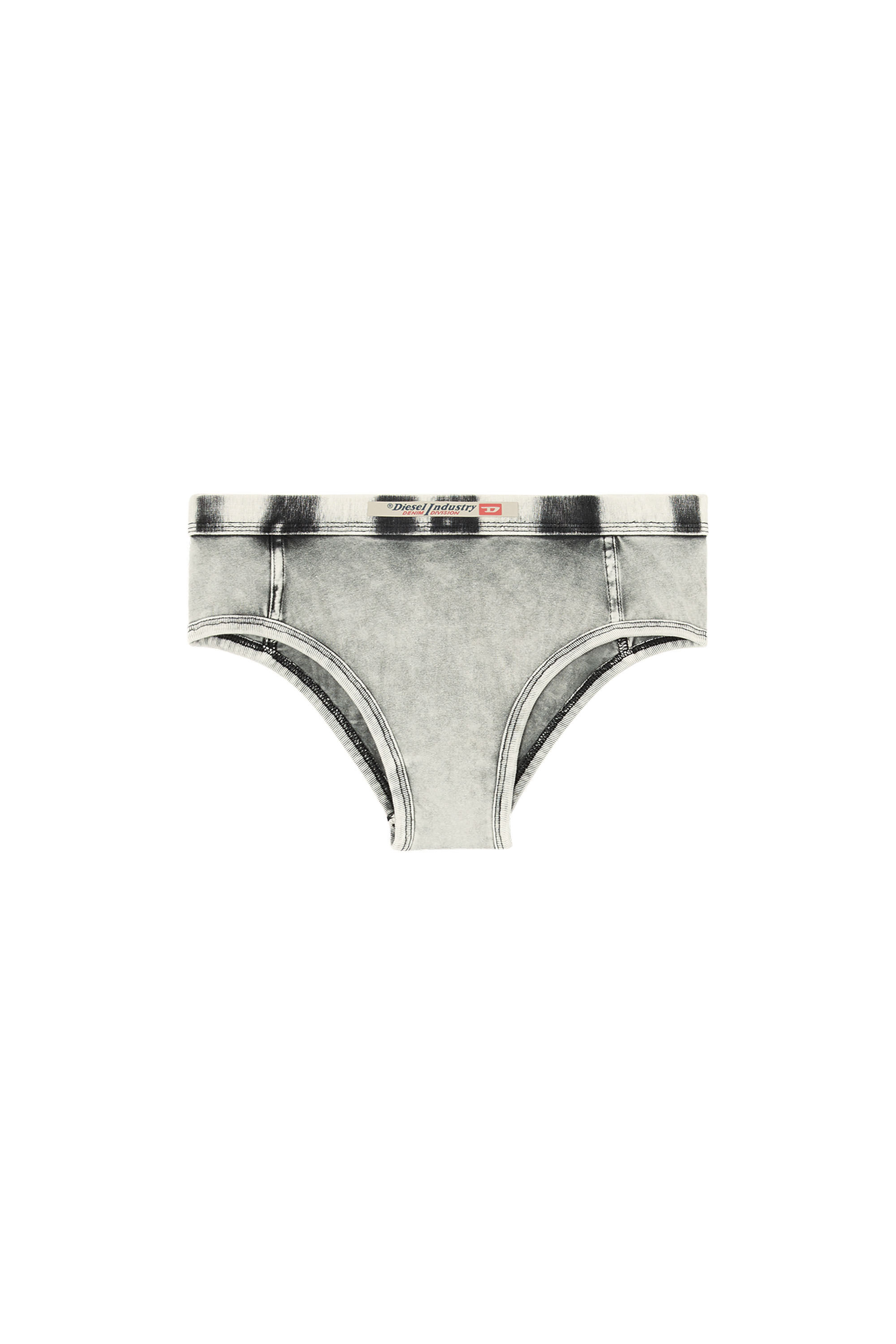 Diesel - HIPSTER-DNM, Woman's Hipster briefs in denim-effect jersey in Grey - 2
