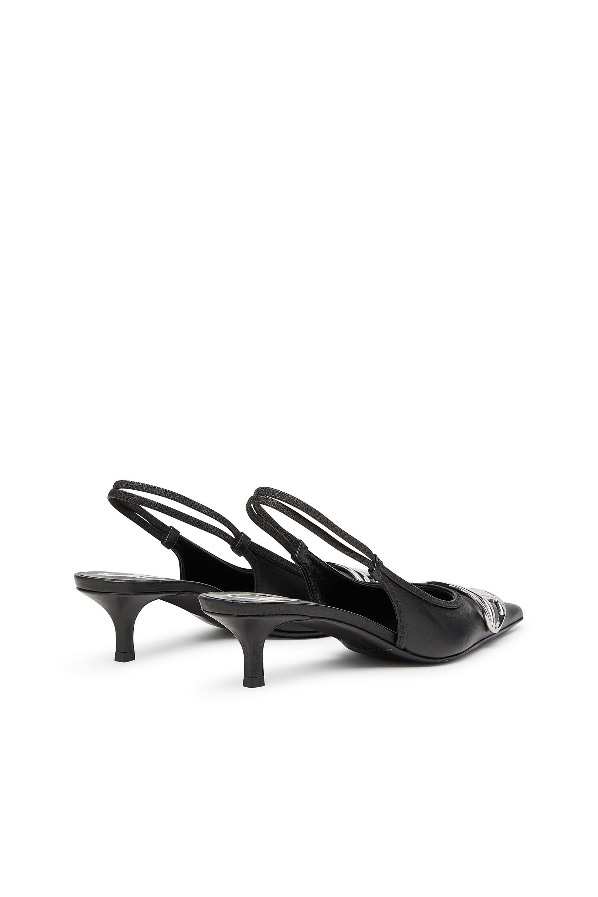 Women's D-Venus-Slingback pumps in nappa leather | Black | Diesel