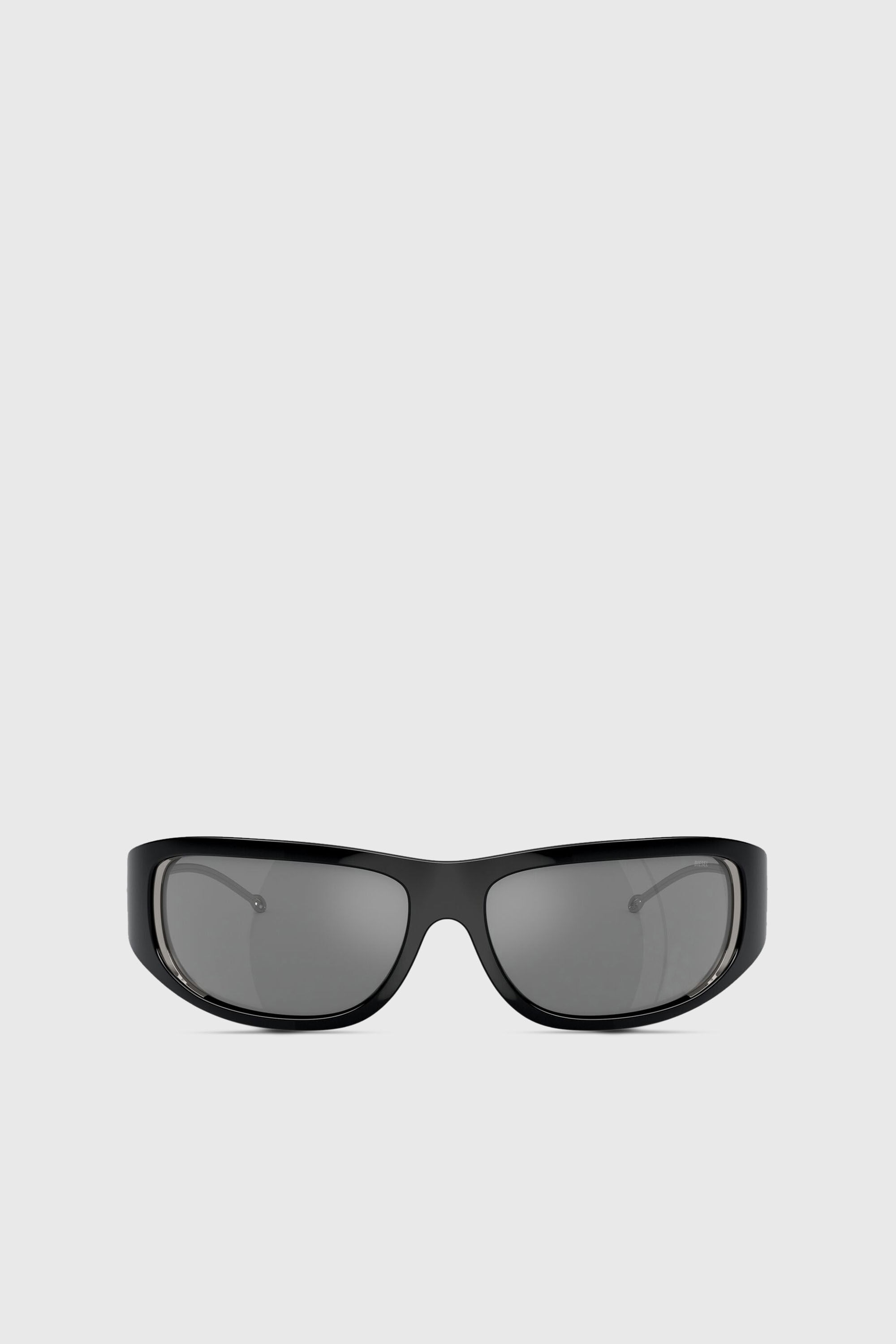 Women's Wraparound style sunglasses | Black | Diesel {{Country}}