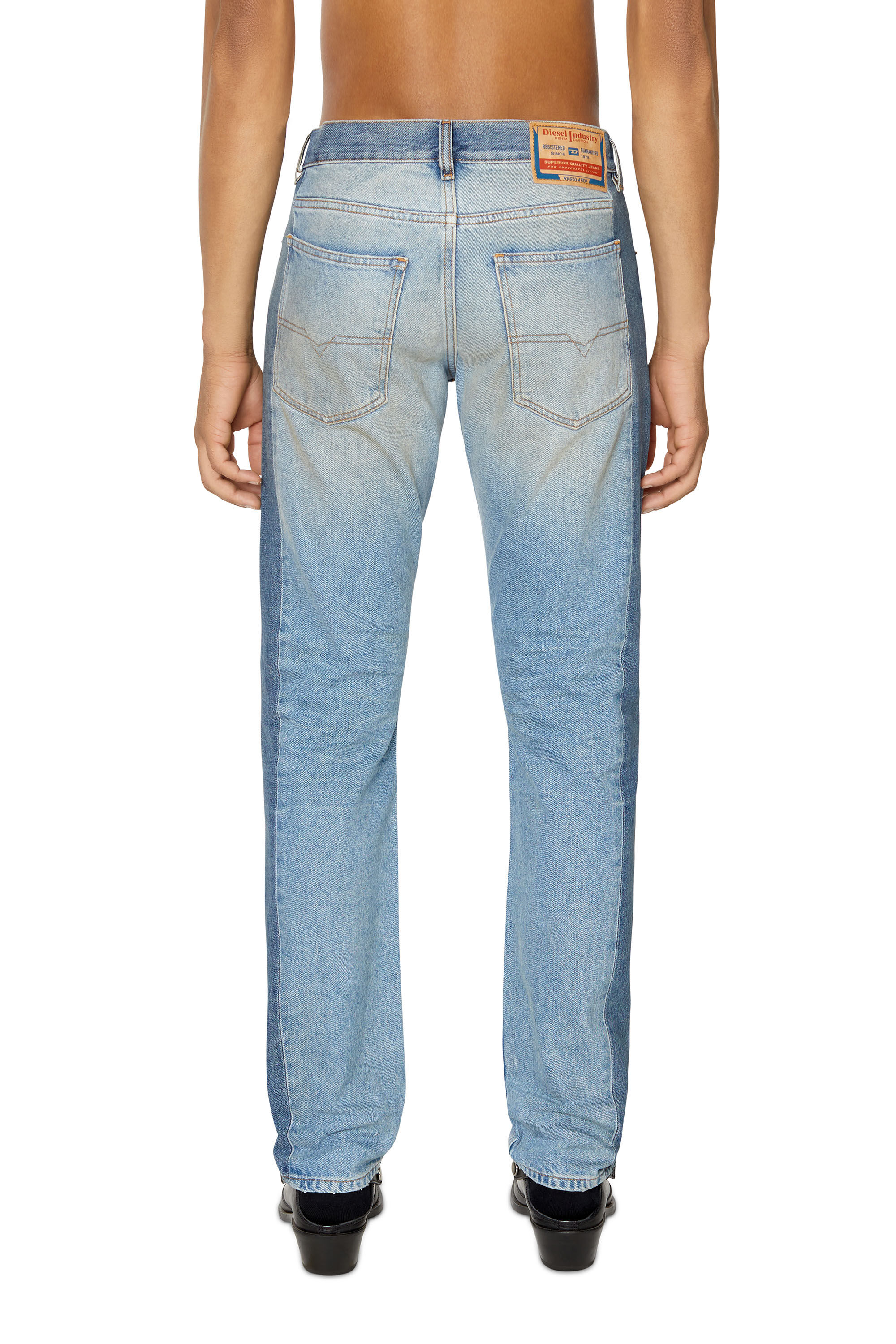 Diesel - 1995 D-Sark 09E21 Straight Jeans, Light Blue - Image 4