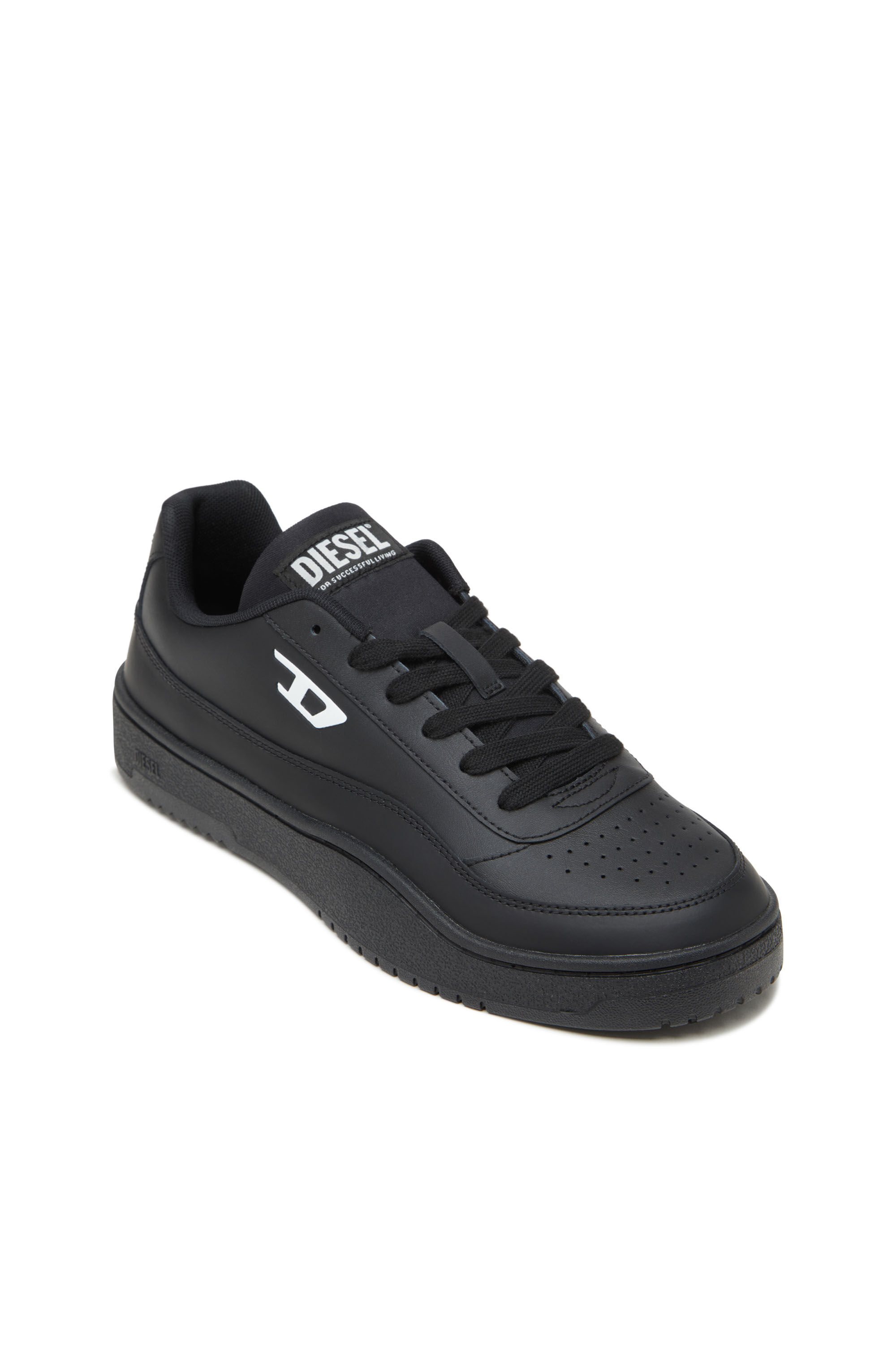 『DIESEL』 S-トラッカー-D ロートップ スニーカー Men's S-Tracker-D-Mid top sneaker | Black | Diesel
