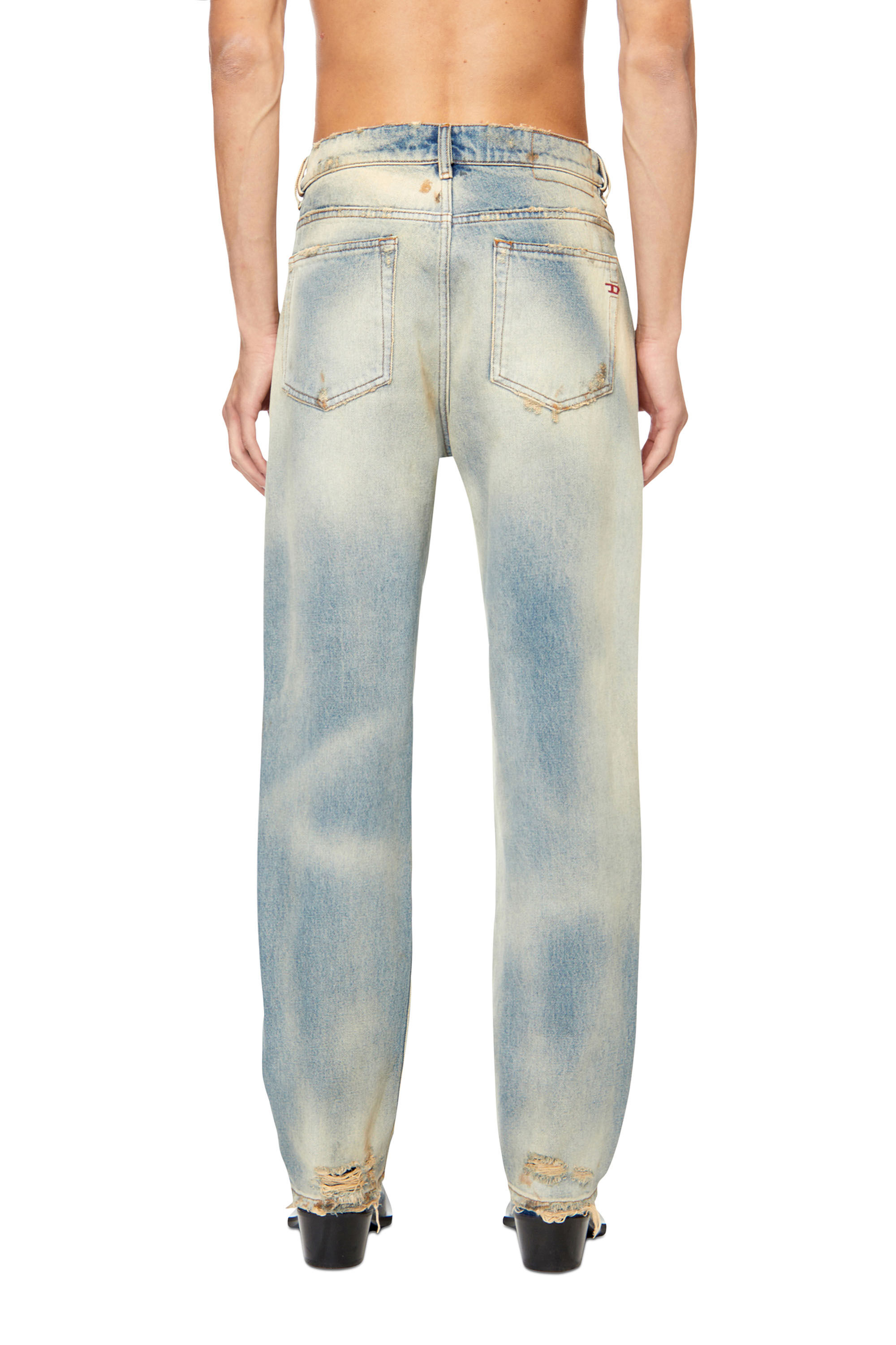 Diesel - Straight Jeans 2020 D-Viker 0ENAV, Light Blue - Image 4