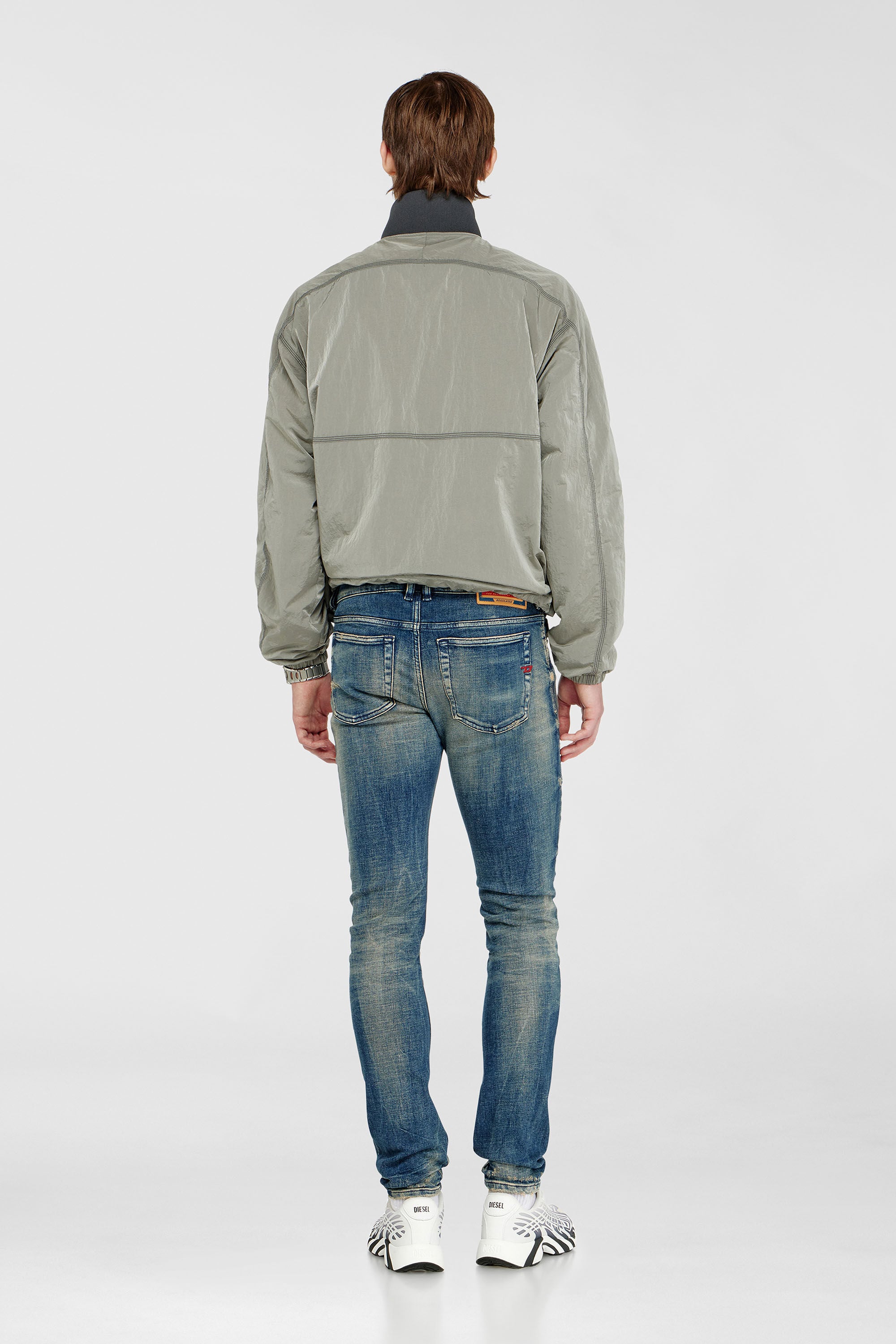 Diesel - Man's Skinny Jeans 1979 Sleenker 09P68, Dark Blue - 3