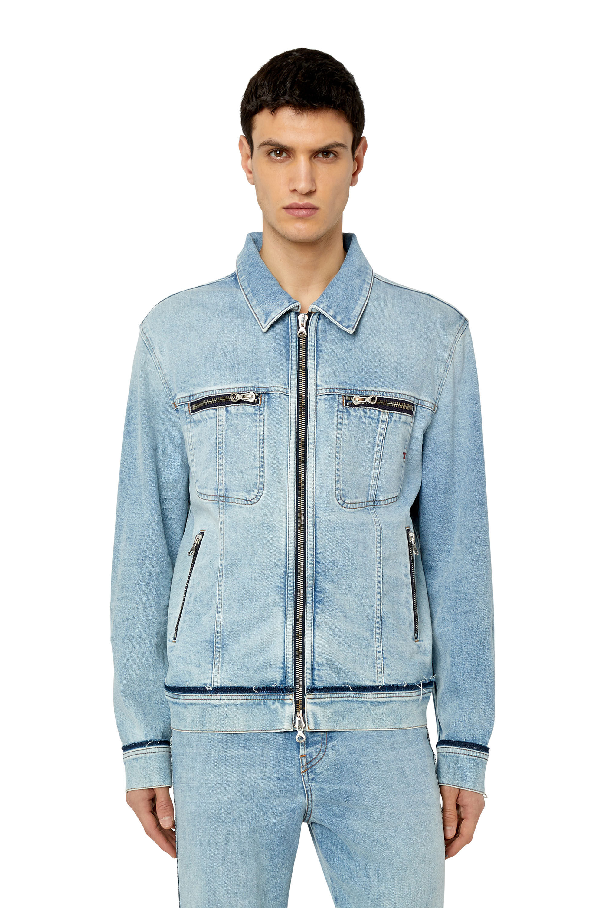 Diesel - D-BARCY-RE, Light Blue - Image 3