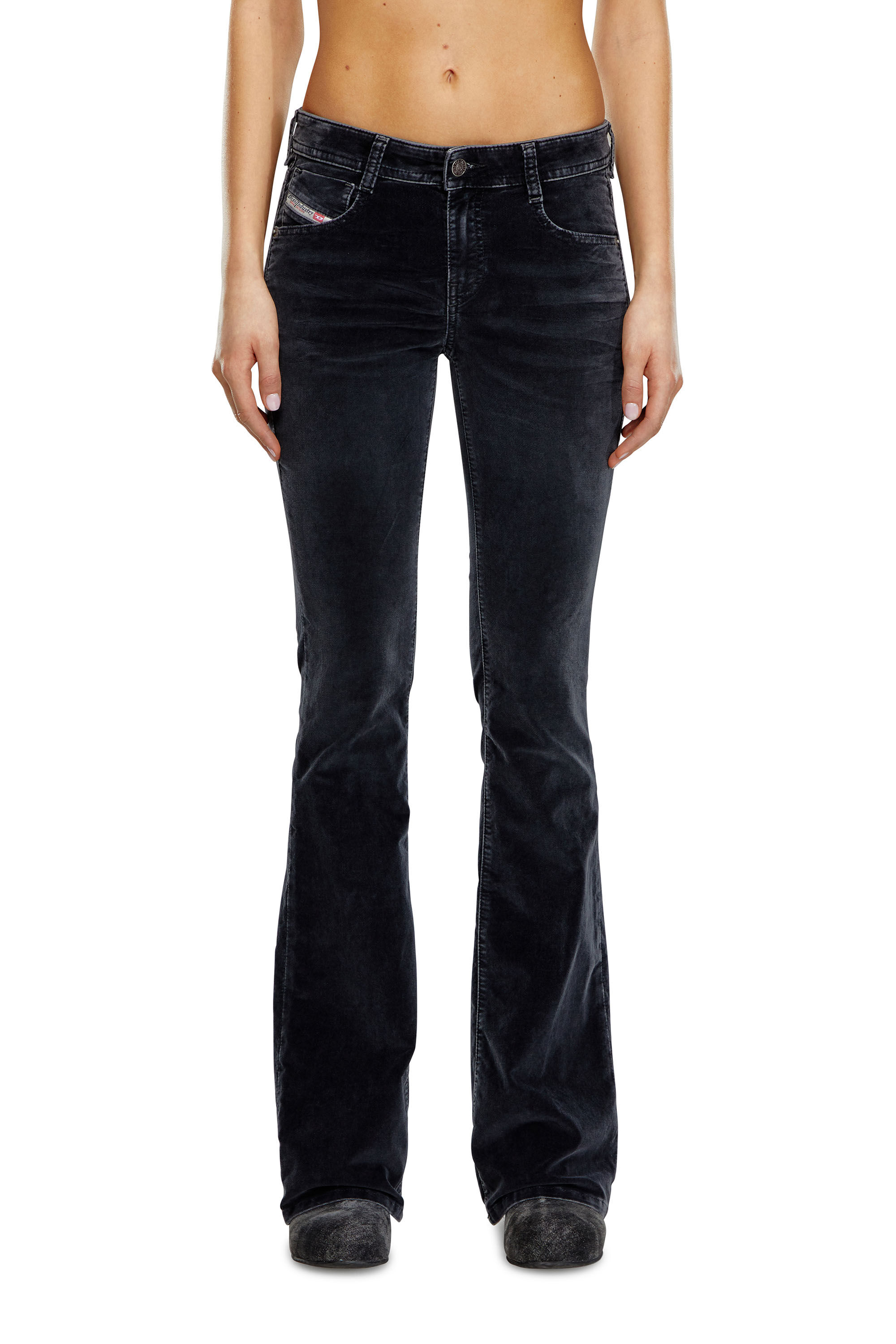 Diesel - Bootcut and Flare Jeans 1969 D-Ebbey 003HL, Black - Image 3