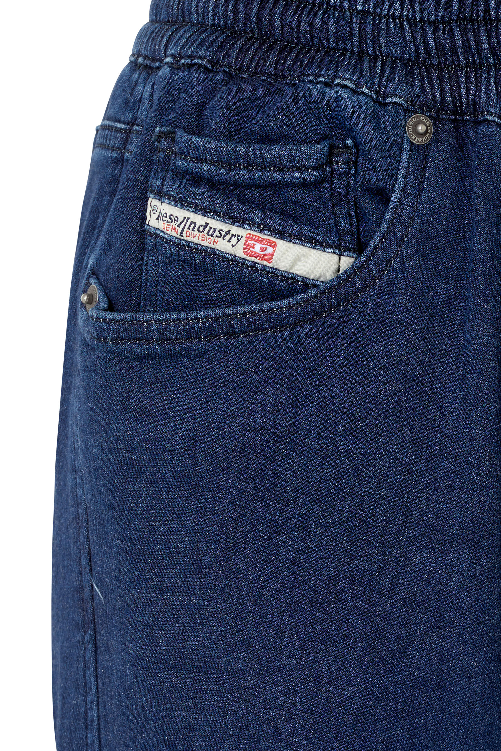 Diesel - D-Ursy Track Denim 069ZQ Slim, Dark Blue - Image 6
