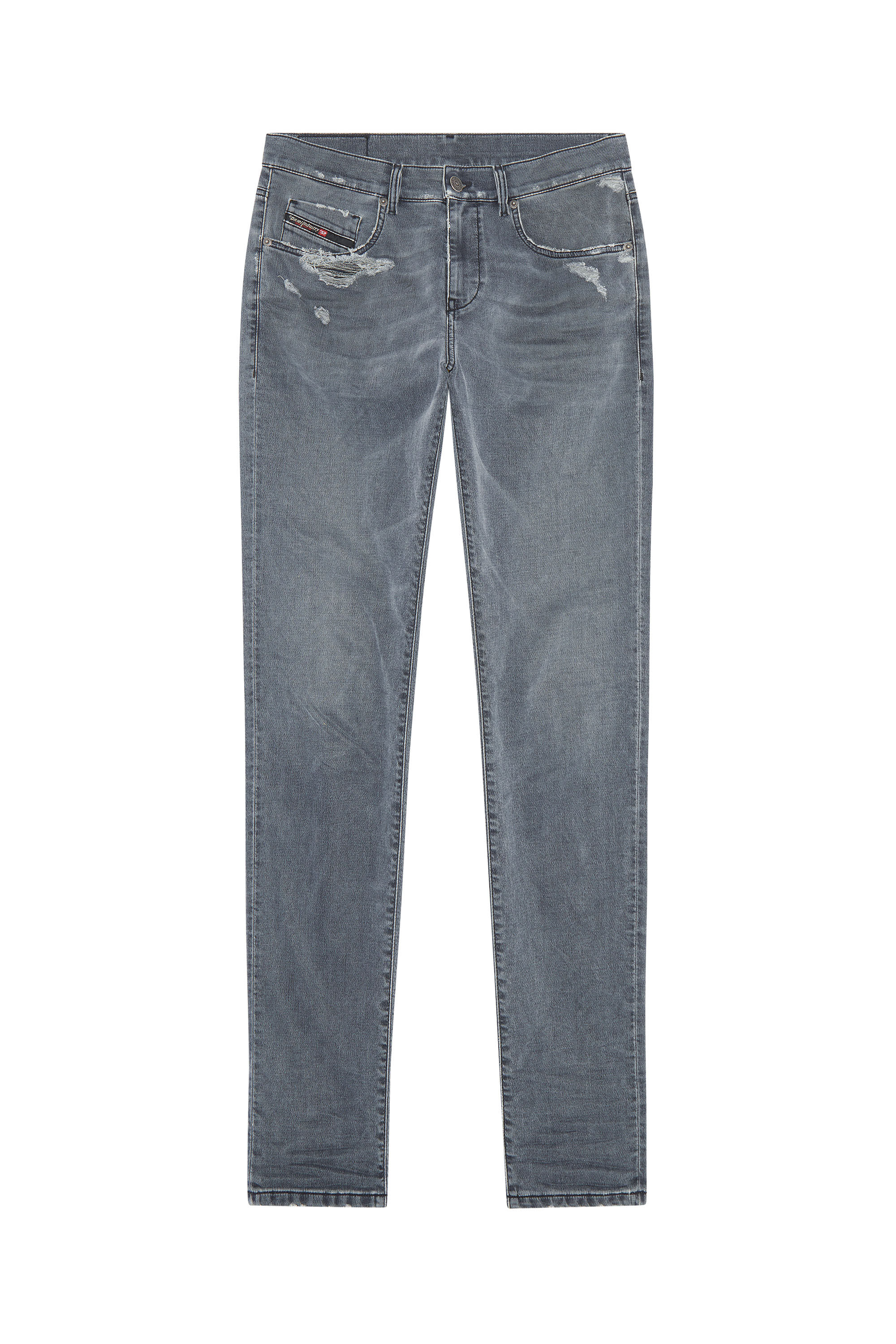 Diesel - D-Strukt JoggJeans® 068CN Slim, Black/Dark grey - Image 2