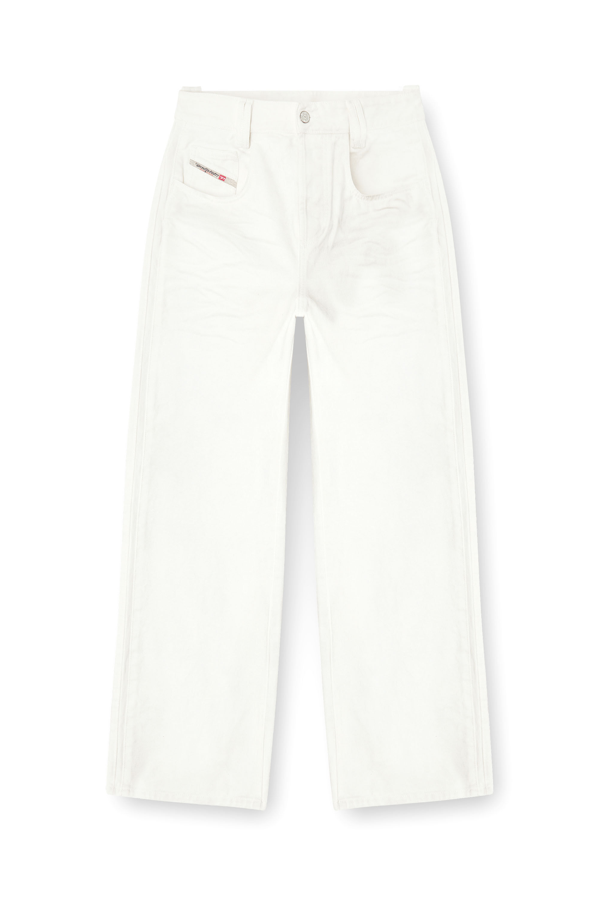 Diesel - Unisex's Relaxed Jeans 1982 D-Hakou 007GG, White - 8